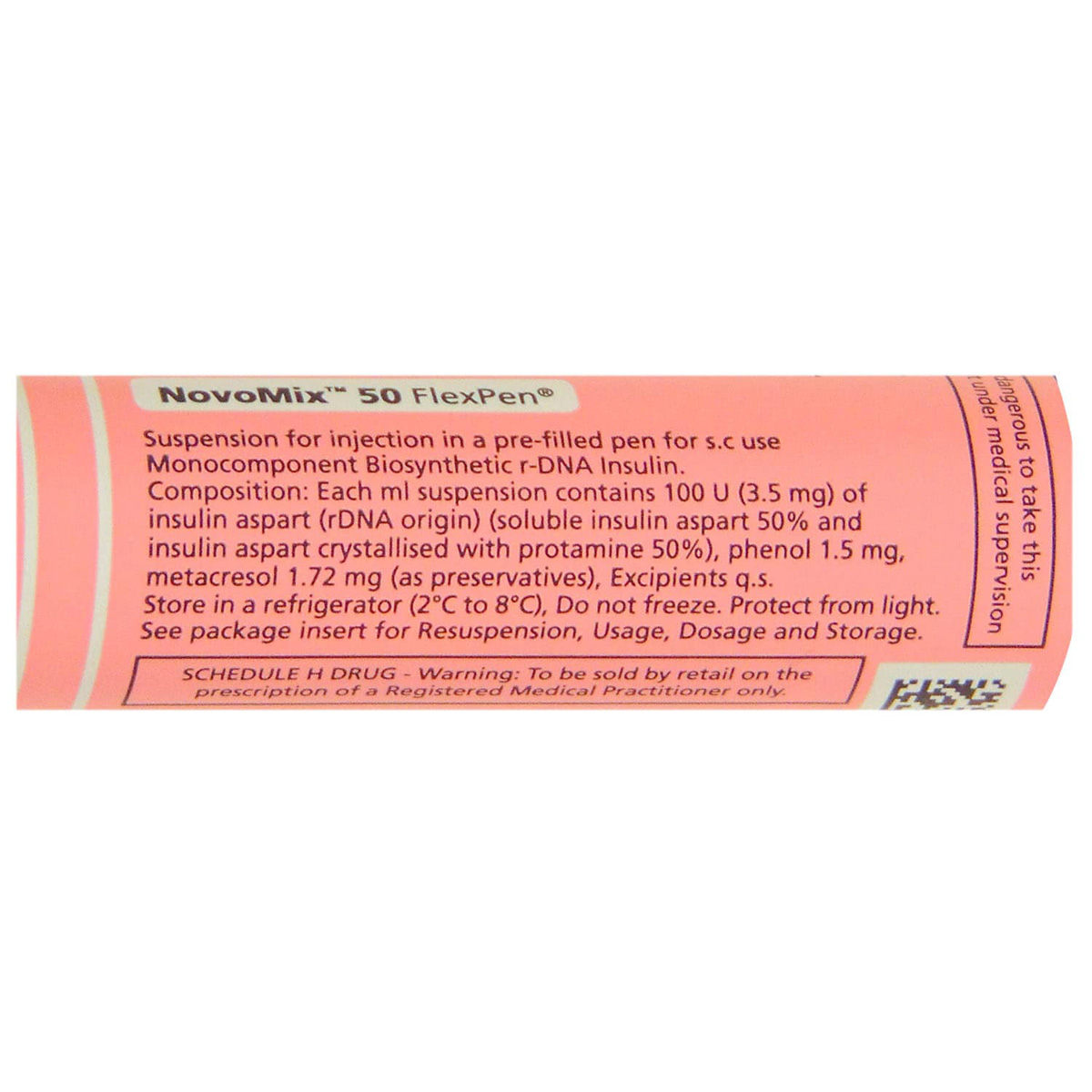 Novomix 50 Flexpen 100IU/ml Suspension for Injection 3 ml, Pack of 1 INJECTION Novomix 50 Flexpen 100IU/ml Suspension for Injection 3 ml, Pack of 1 INJECTION