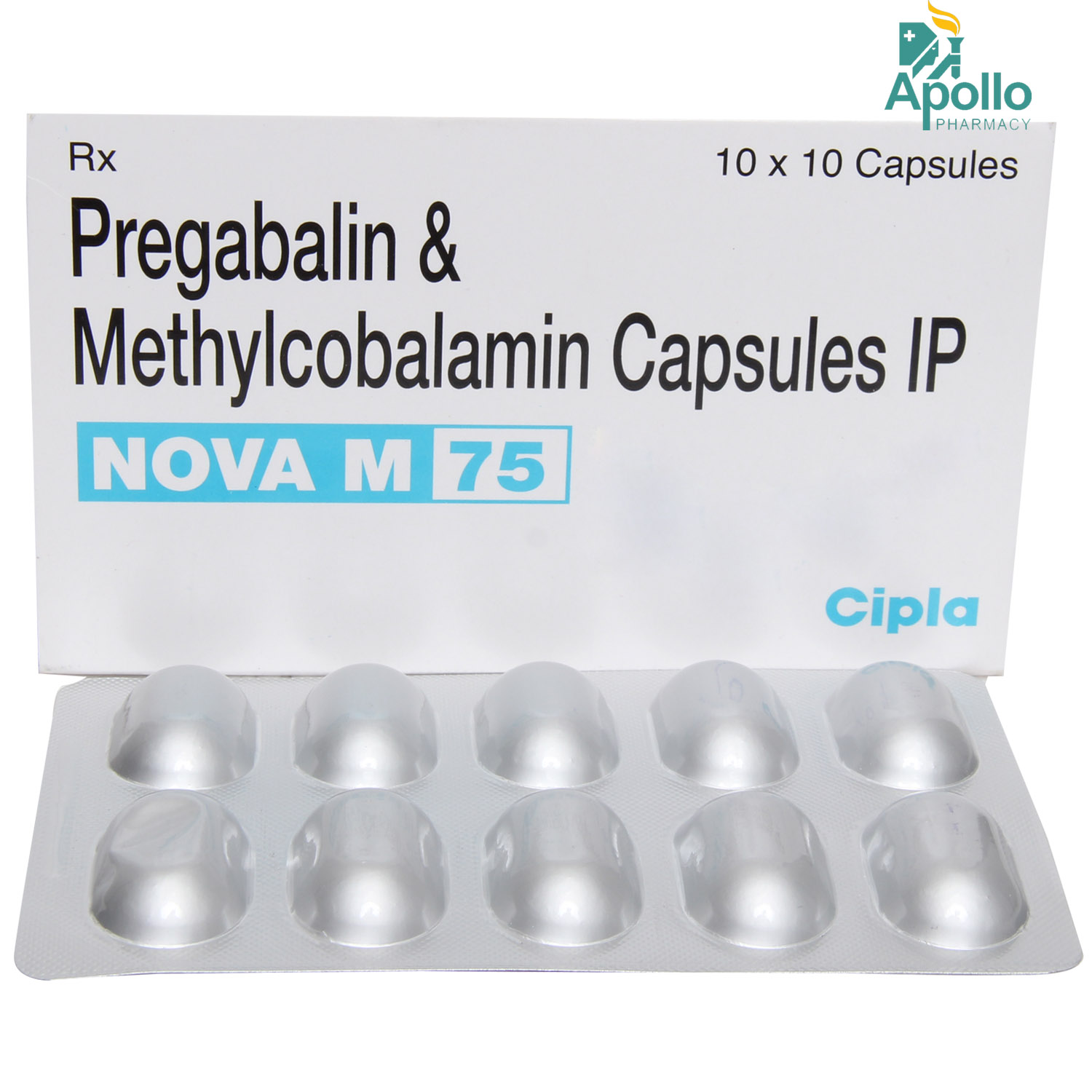 Nova M 75 Capsule 10's, Pack of 10 Nova M 75 Capsule 10's, Pack of 10