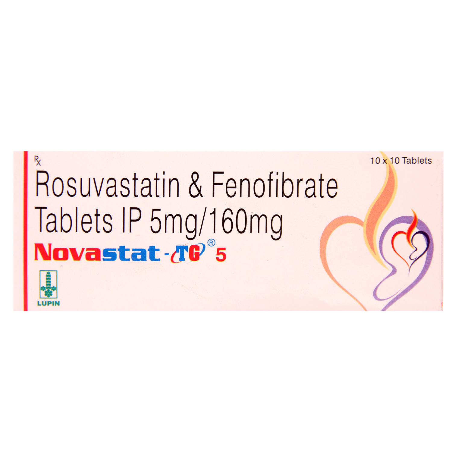 Novastat TG 5 Tablet 10's, Pack of 10 Novastat TG 5 Tablet 10's, Pack of 10