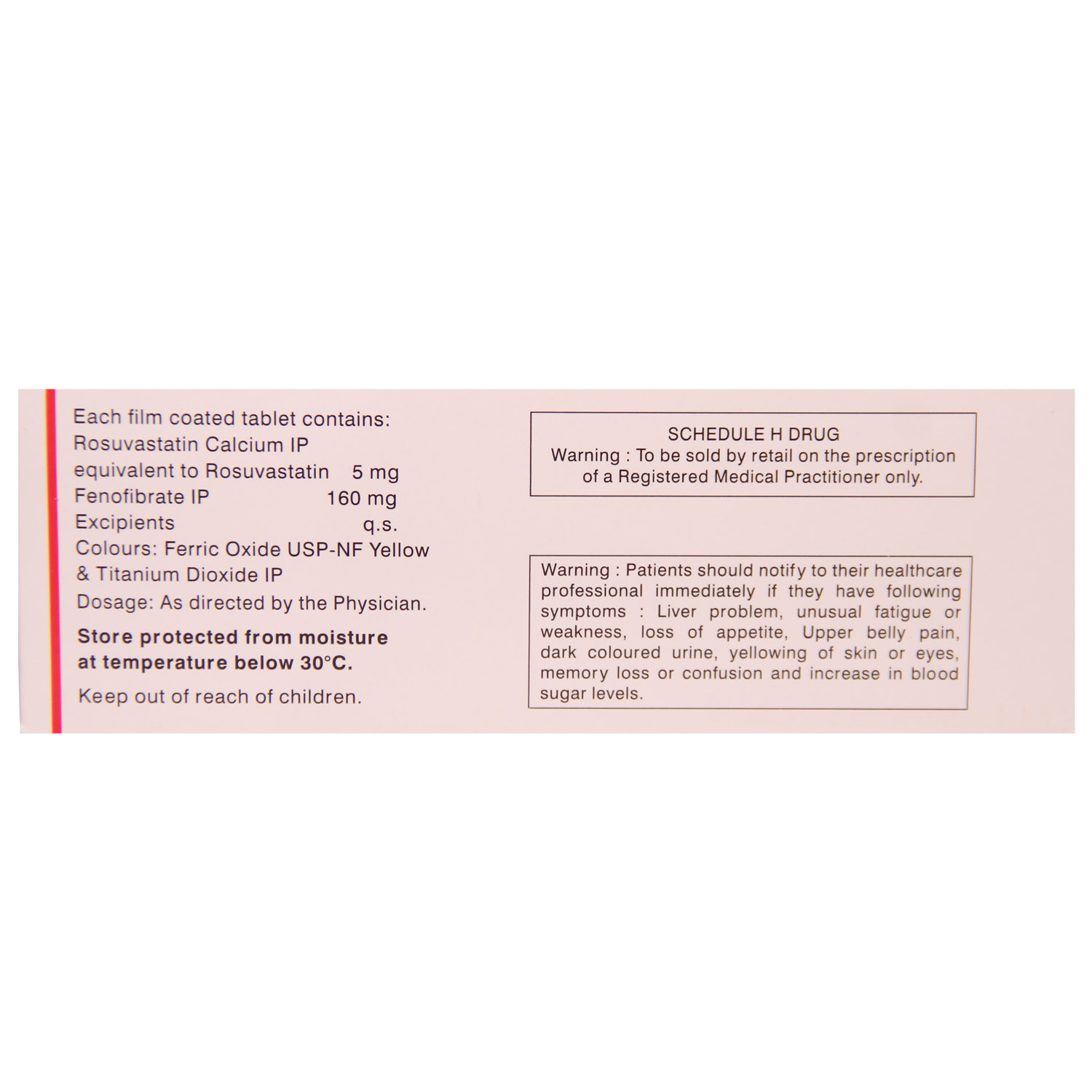 Novastat TG 5 Tablet 10's, Pack of 10 Novastat TG 5 Tablet 10's, Pack of 10