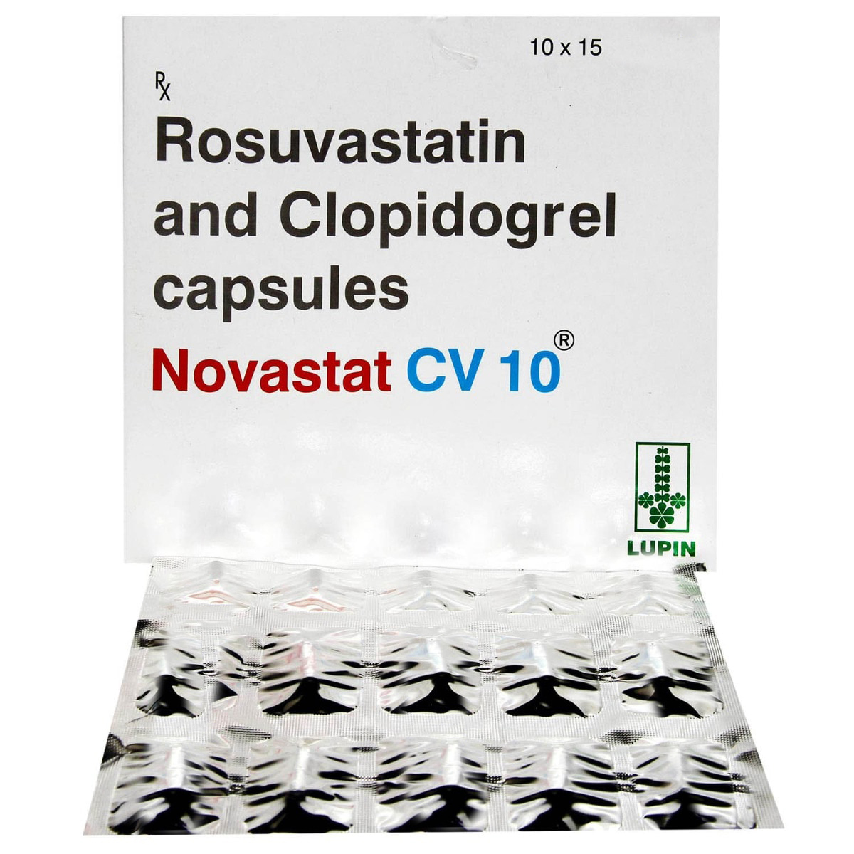 Novastat CV 10 Capsule 15's, Pack of 15 CAPSULES Novastat CV 10 Capsule 15's, Pack of 15 CAPSULES