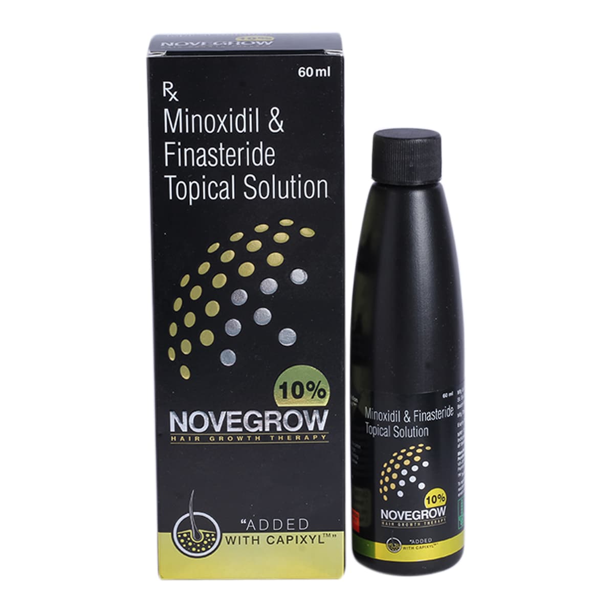 Novegrow 10% Solution 60 ml, Pack of 1 Solution Novegrow 10% Solution 60 ml, Pack of 1 Solution