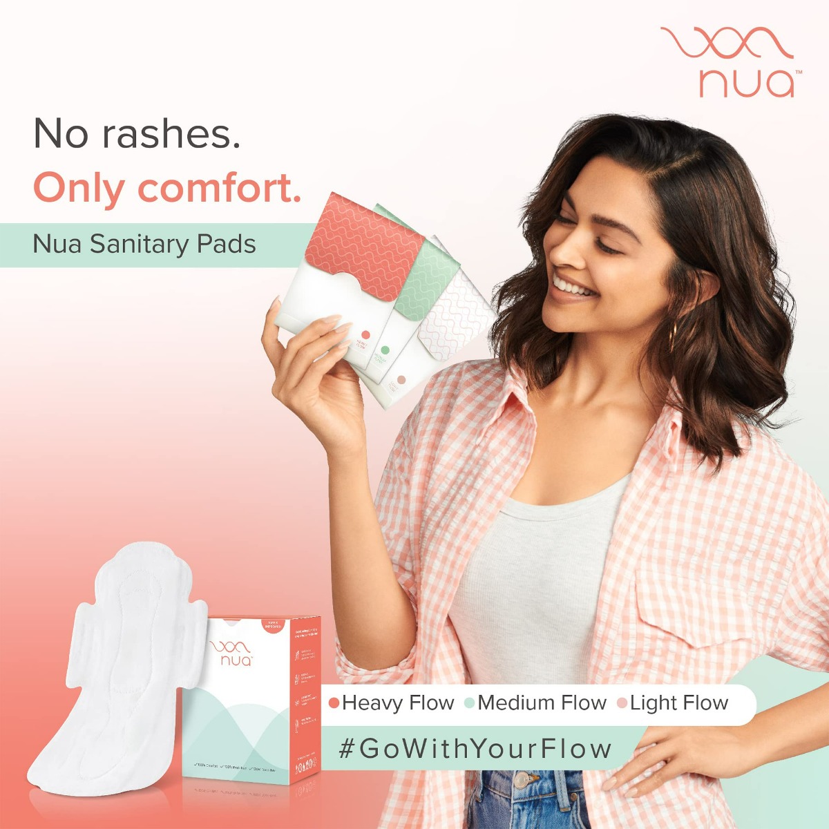 Nua Ultra-Safe Sanitary Pads with Security Shield Covers, 12 Count (3XL+, 5XL, 4L), Pack of 1 Nua Ultra-Safe Sanitary Pads with Security Shield Covers, 12 Count (3XL+, 5XL, 4L), Pack of 1