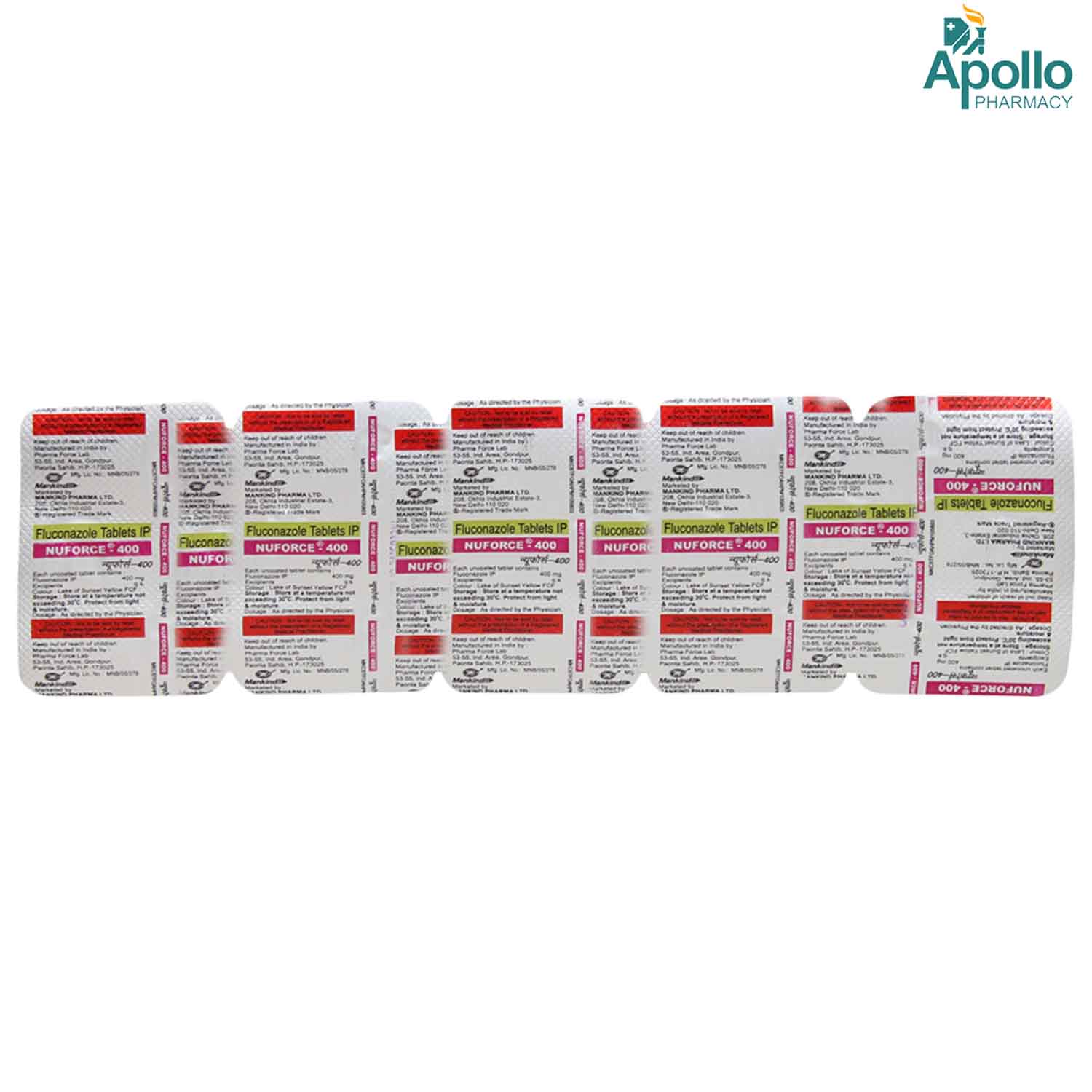 Nuforce 400 mg Tablet 1's, Pack of 1 Tablet Nuforce 400 mg Tablet 1's, Pack of 1 Tablet