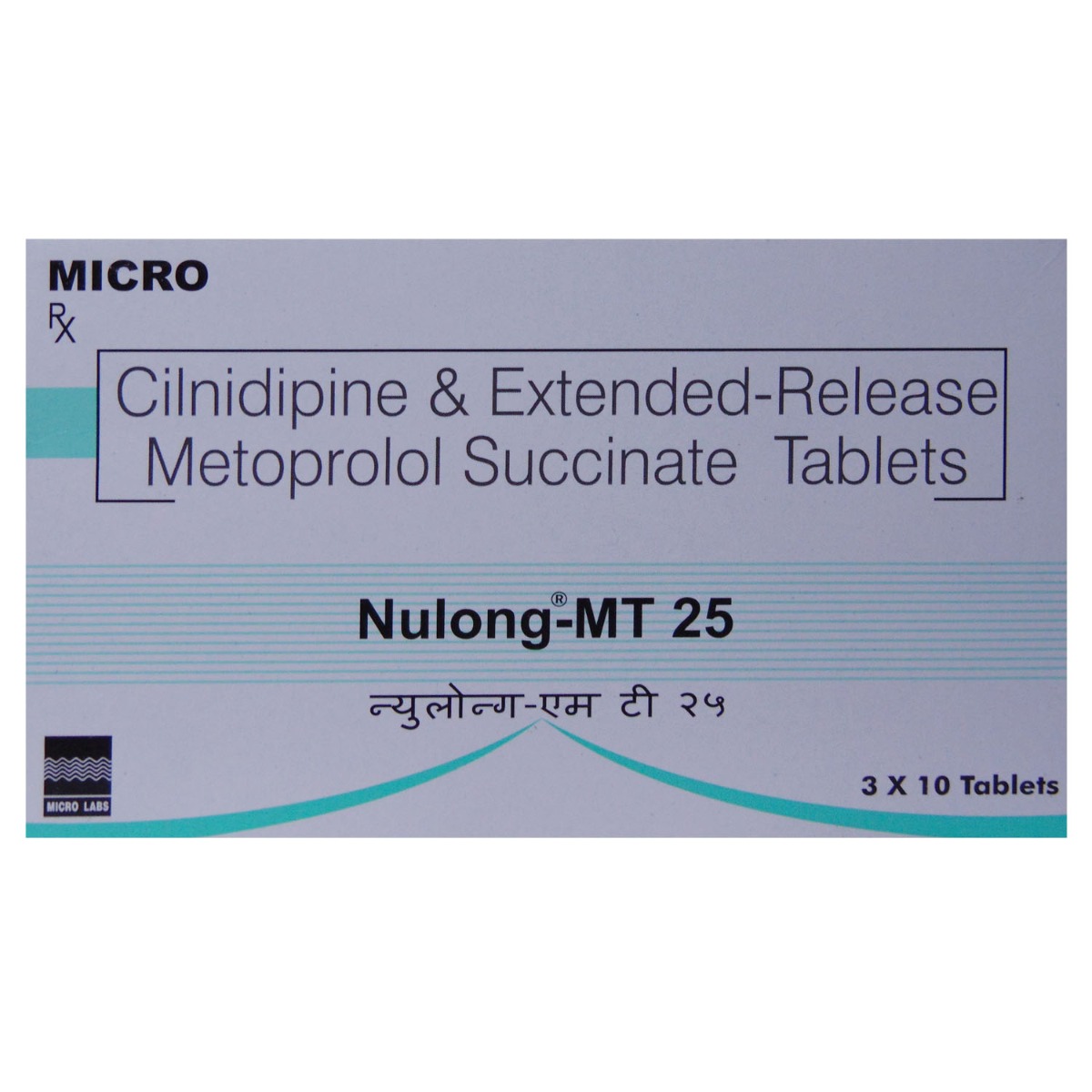 Nulong-MT 25 mg/10 mg Tablet 10's, Pack of 10 TabletS Nulong-MT 25 mg/10 mg Tablet 10's, Pack of 10 TabletS