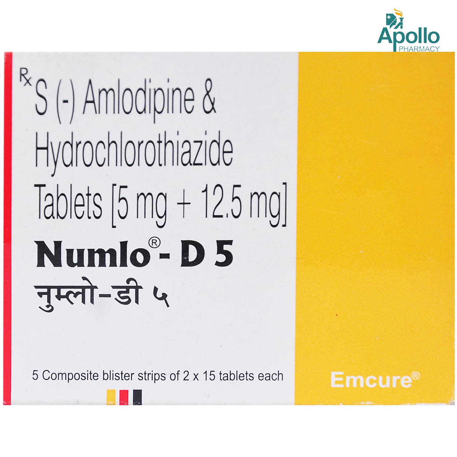 Buy Numlo-D 5 Tablet 15's Online