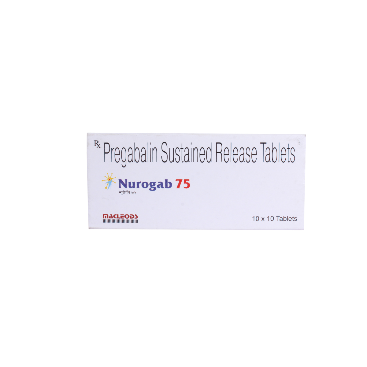 Nurogab 75 Tablet 10's, Pack of 10 TabletS Nurogab 75 Tablet 10's, Pack of 10 TabletS
