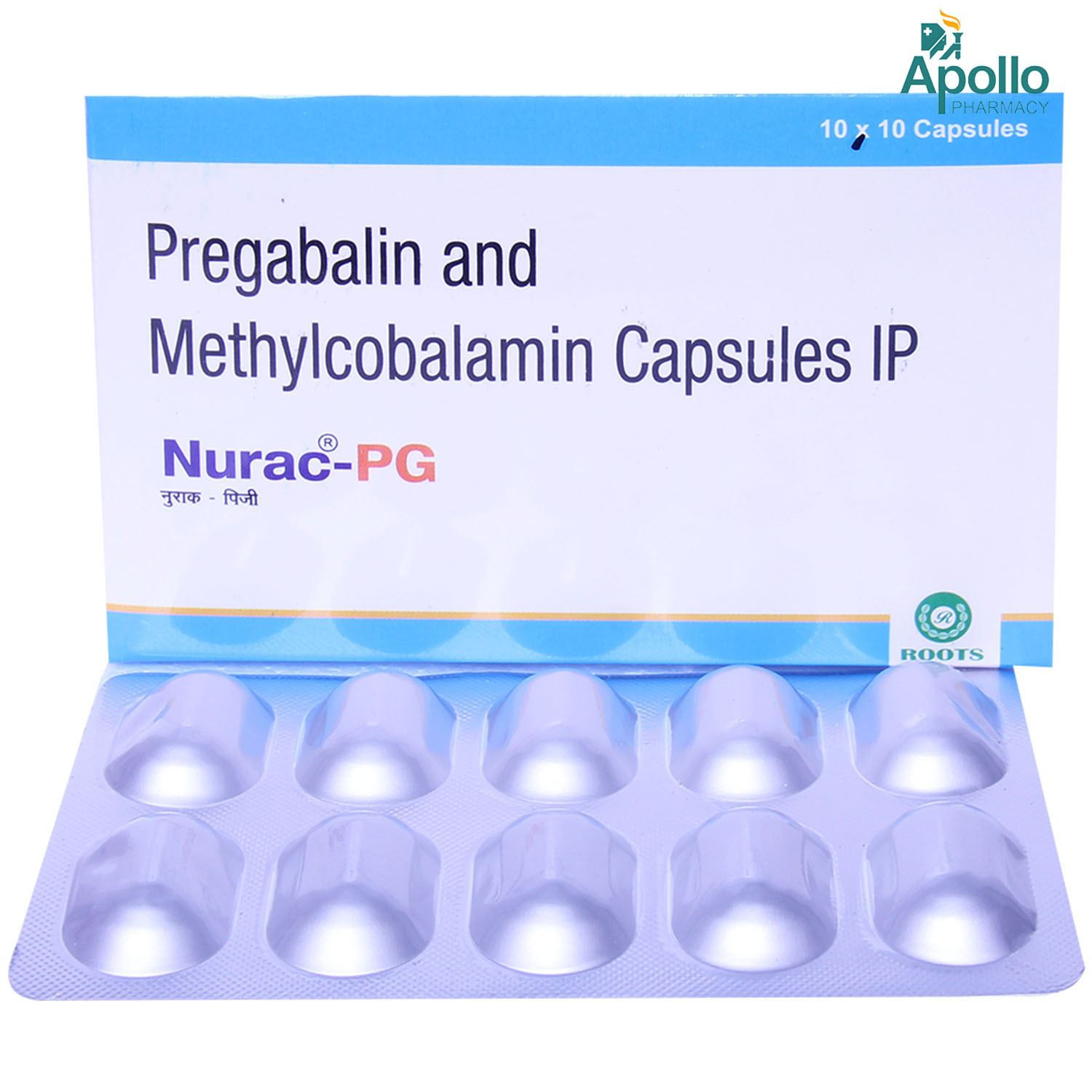 Nurac-PG Capsule 10's, Pack of 10 Nurac-PG Capsule 10's, Pack of 10