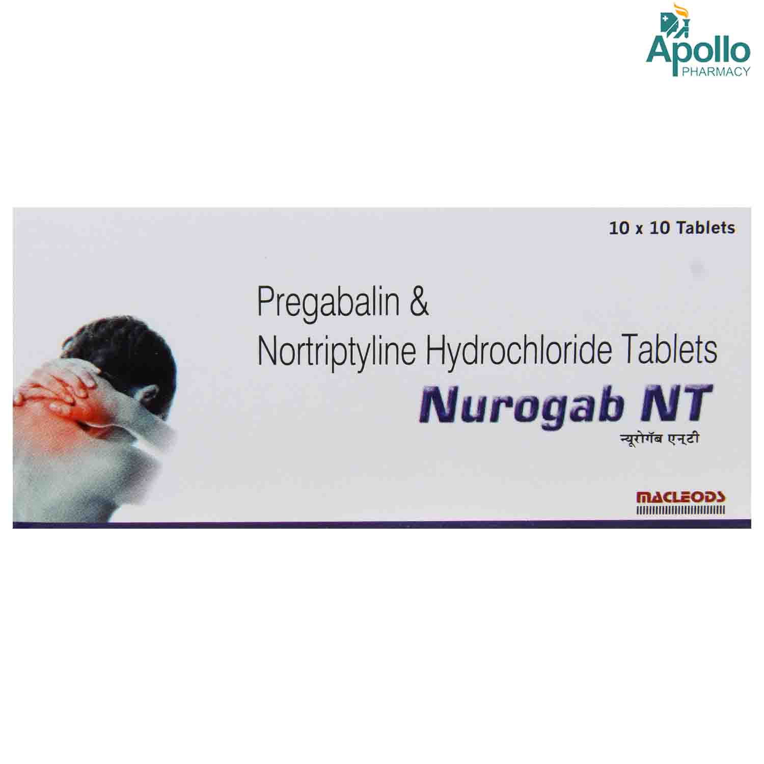 Nurogab NT Tablet 10's, Pack of 10 Nurogab NT Tablet 10's, Pack of 10