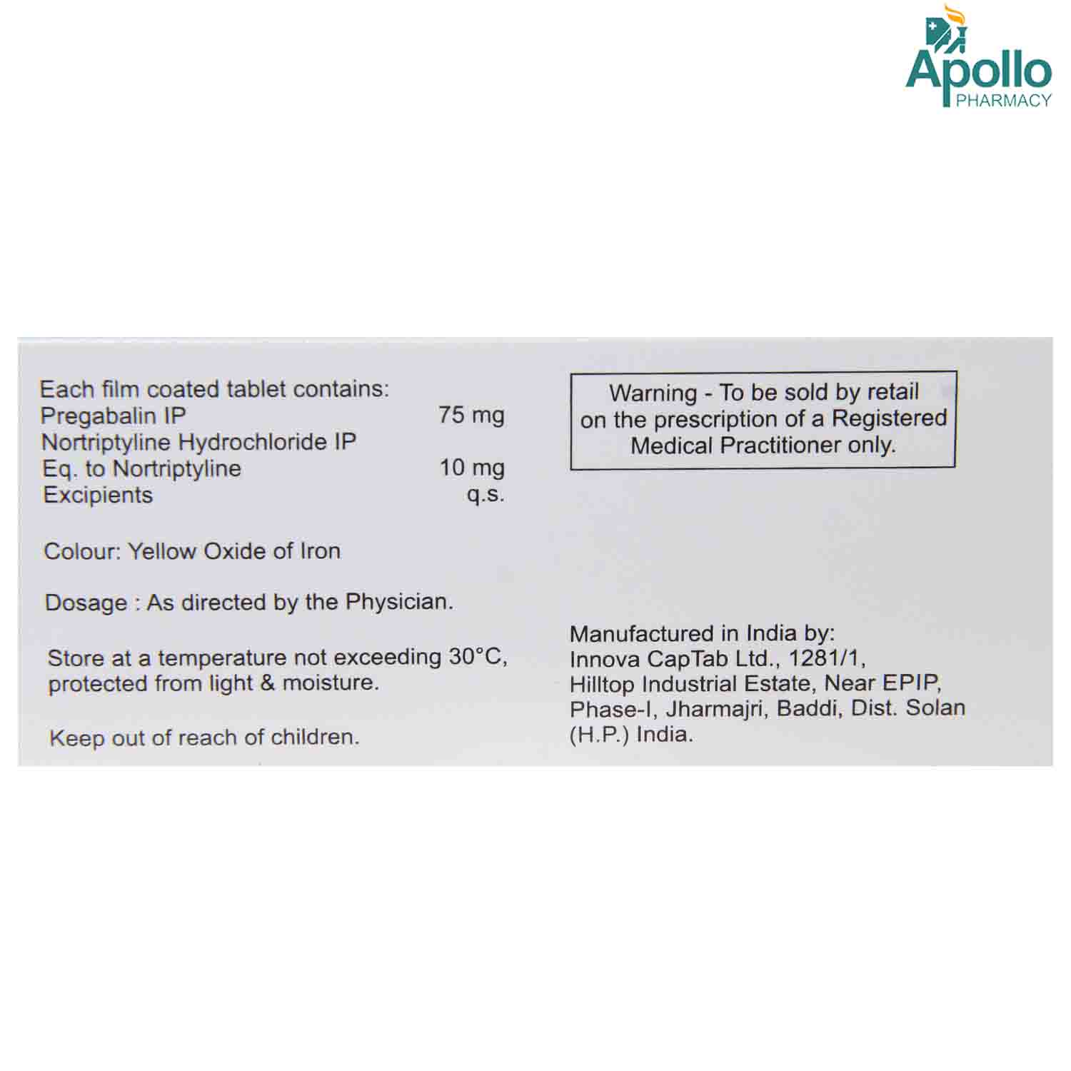 Nurogab NT Tablet 10's, Pack of 10 Nurogab NT Tablet 10's, Pack of 10