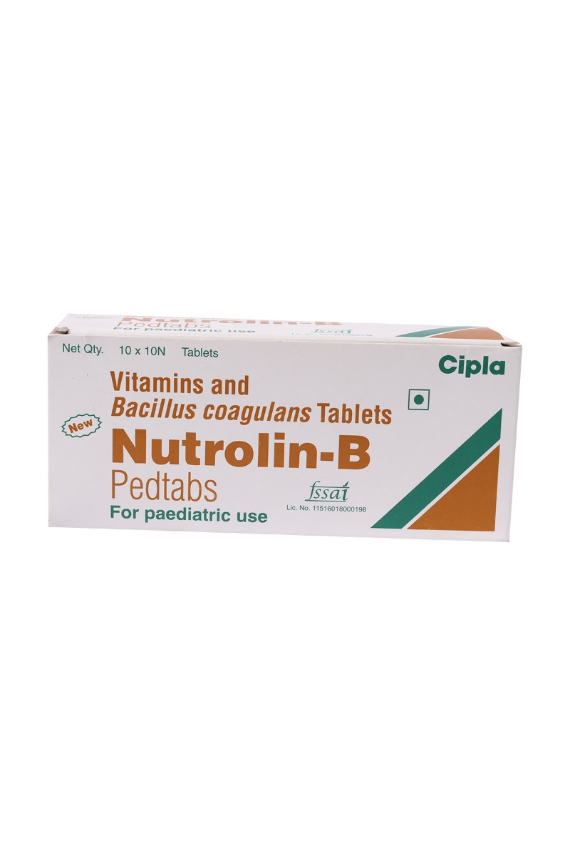 Buy Nutrolin-B Ped Tablet 10's Online