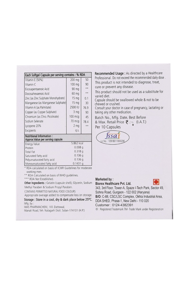 Nutrianz Capsule 10's, Pack of 10 Nutrianz Capsule 10's, Pack of 10