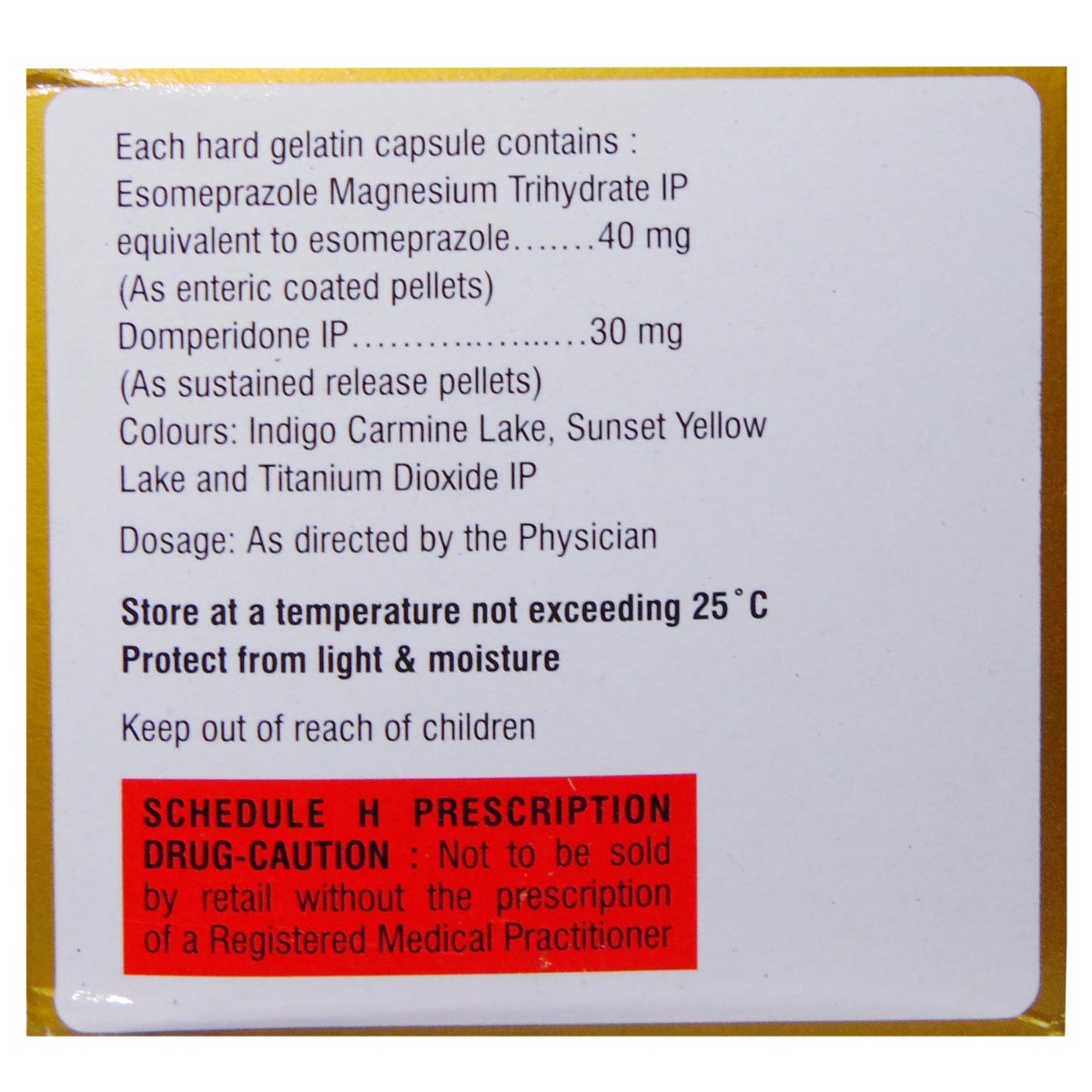 Odepraz D Capsule 10's, Pack of 10 CapsuleS Odepraz D Capsule 10's, Pack of 10 CapsuleS