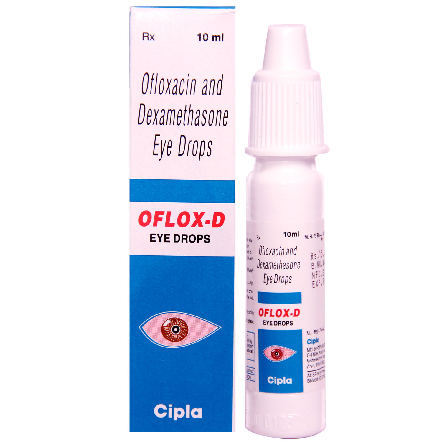OFLOX D EYE DROPS, Pack of 1 DROPS OFLOX D EYE DROPS, Pack of 1 DROPS