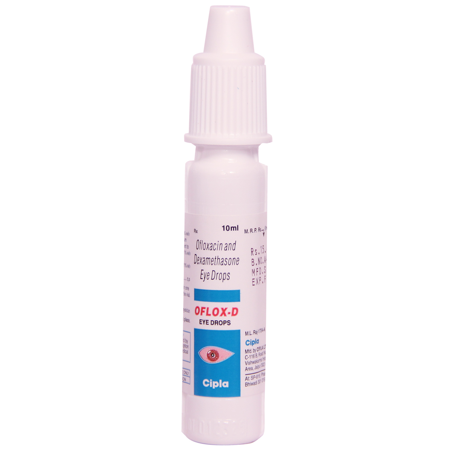 OFLOX D EYE DROPS, Pack of 1 DROPS OFLOX D EYE DROPS, Pack of 1 DROPS