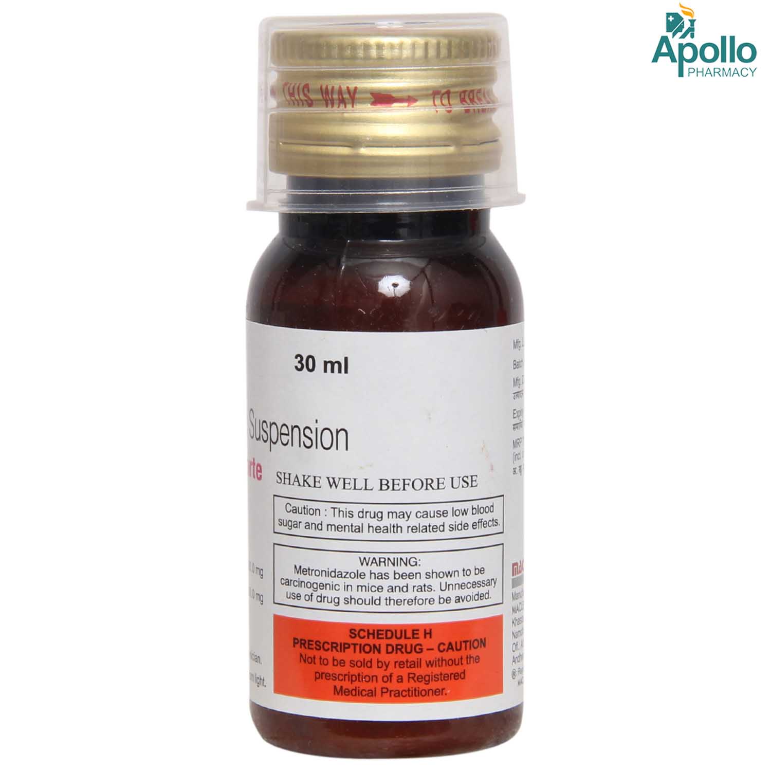 Oflomac M Forte Syrup 30 ml, Pack of 1 SUSPENSION Oflomac M Forte Syrup 30 ml, Pack of 1 SUSPENSION