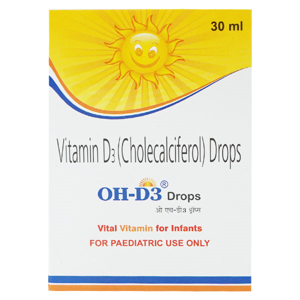 OH-D3 Drops 30 ml, Pack of 1 Oral Drops OH-D3 Drops 30 ml, Pack of 1 Oral Drops