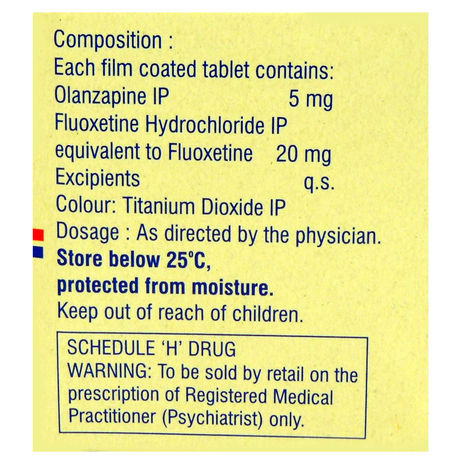 Olanex F Tablet 10's, Pack of 10 TABLETS Olanex F Tablet 10's, Pack of 10 TABLETS