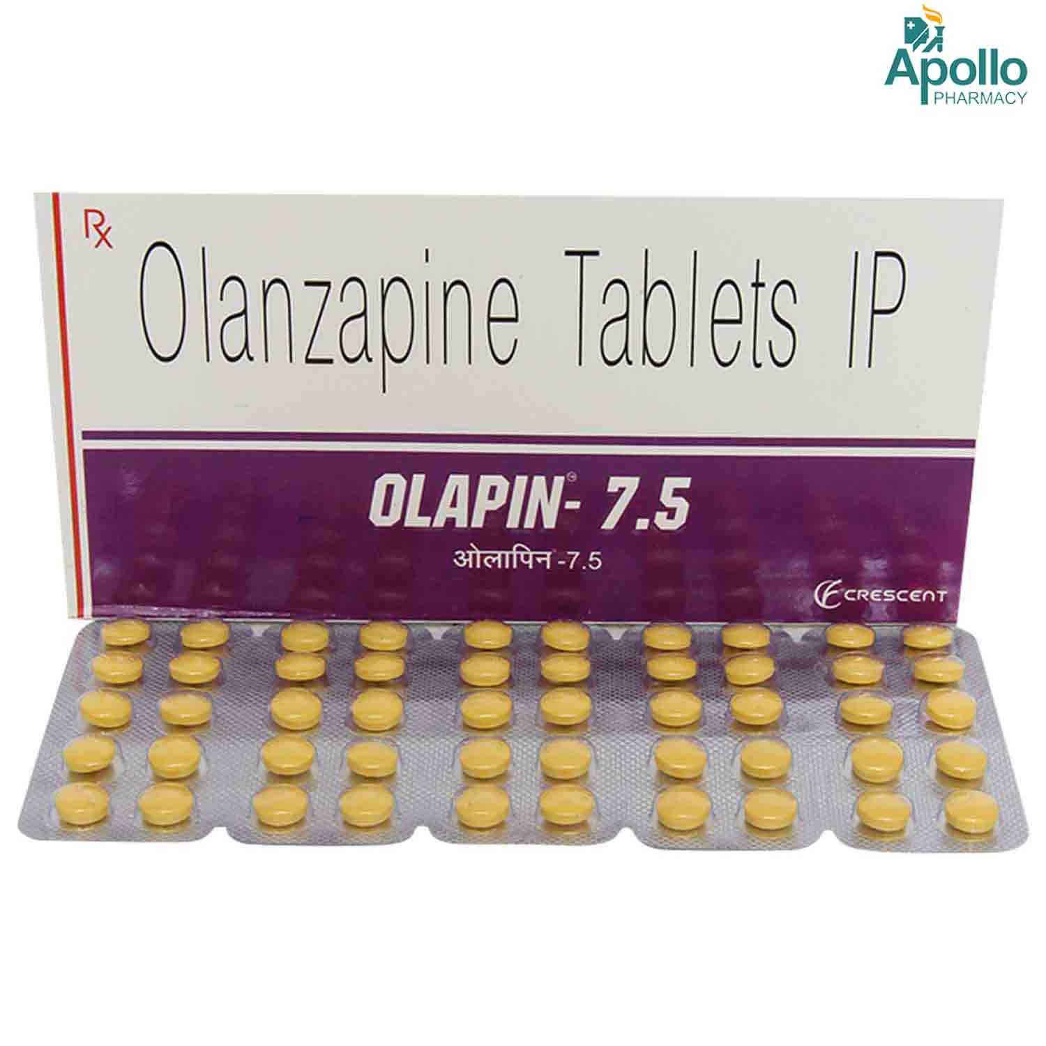 Olapin-7.5 Tablet 10's, Pack of 10 TABLETS Olapin-7.5 Tablet 10's, Pack of 10 TABLETS