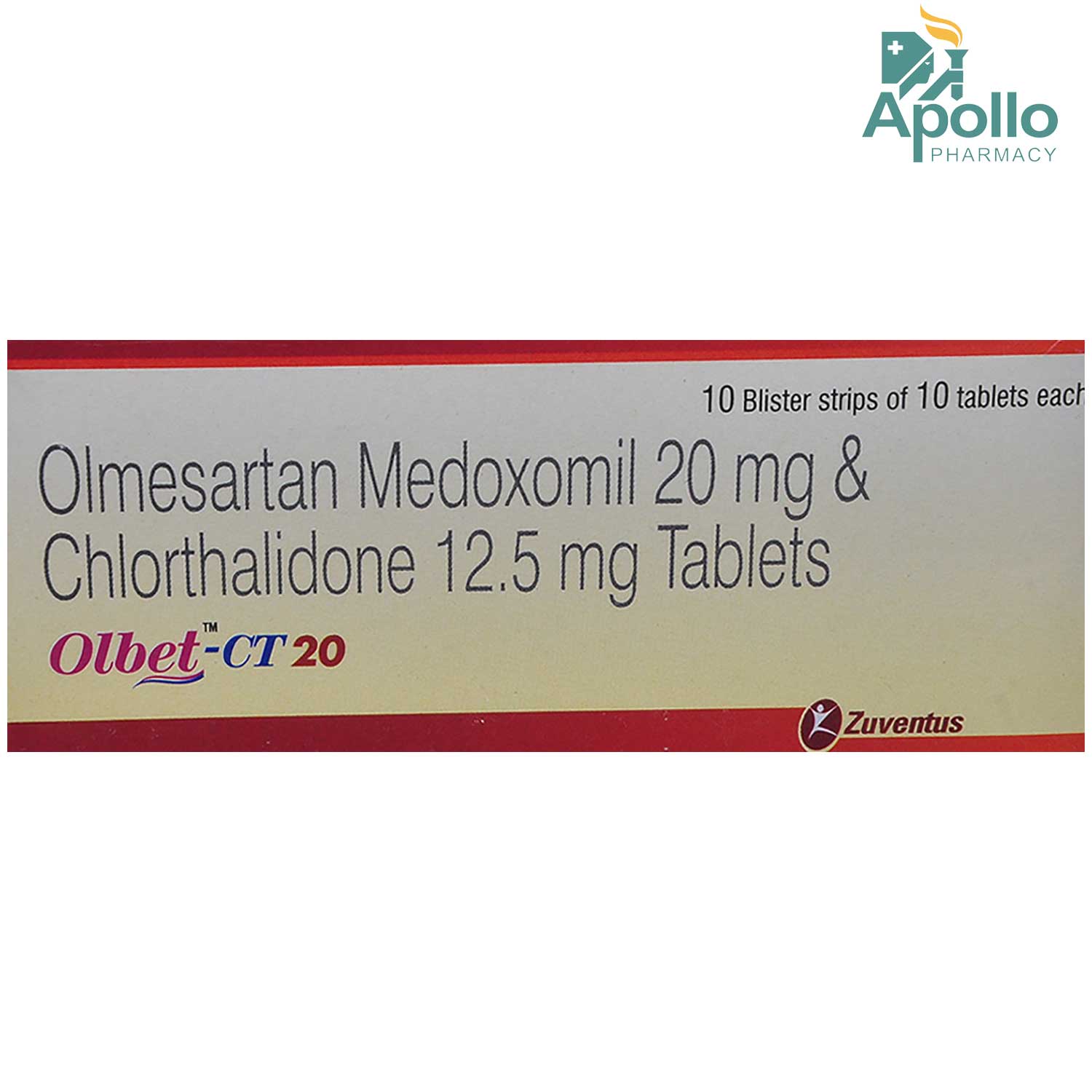 Olbet-CT 20 Tablet 10's, Pack of 10 TabletS Olbet-CT 20 Tablet 10's, Pack of 10 TabletS