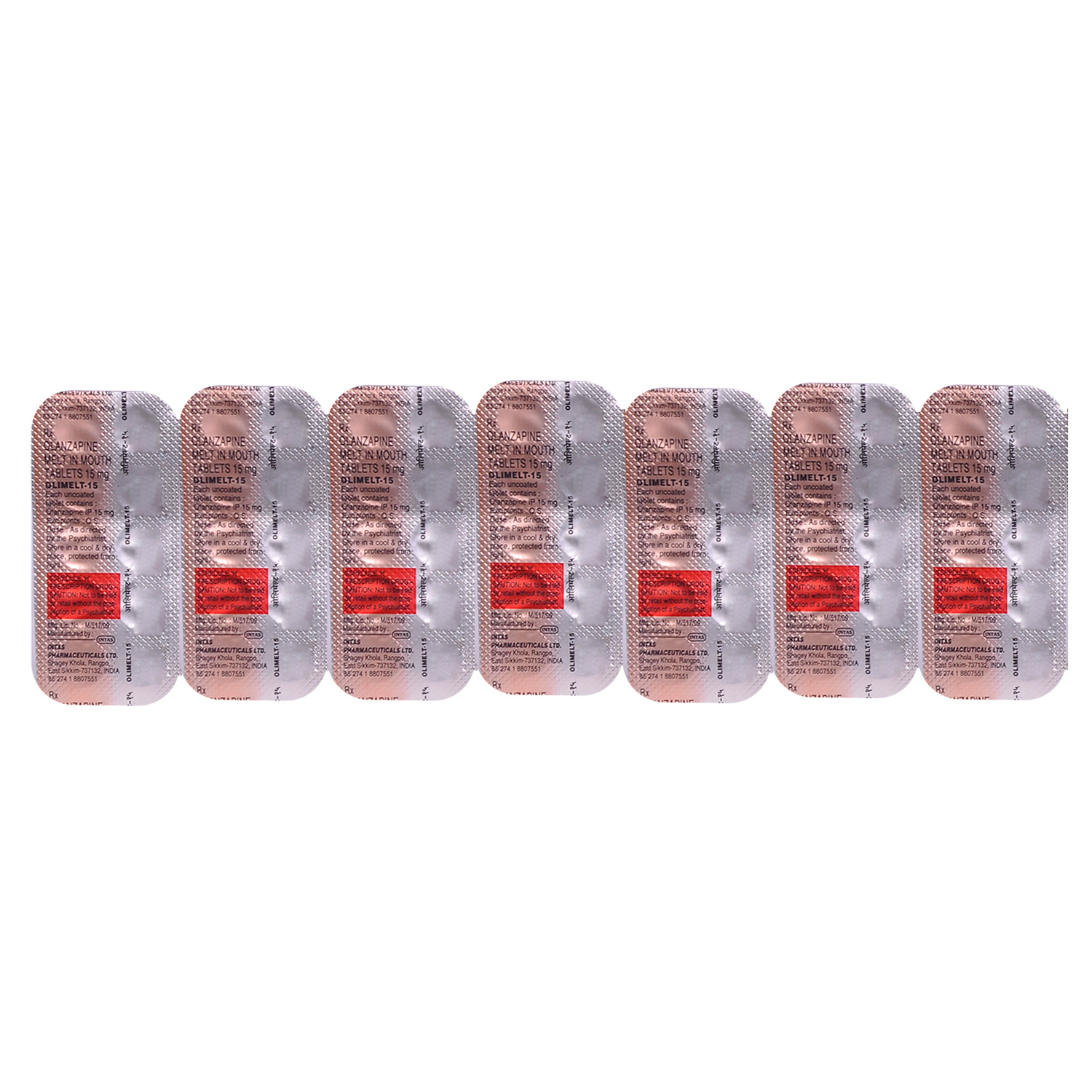 Olimelt-15 Tablet 10's, Pack of 10 TABLETS Olimelt-15 Tablet 10's, Pack of 10 TABLETS