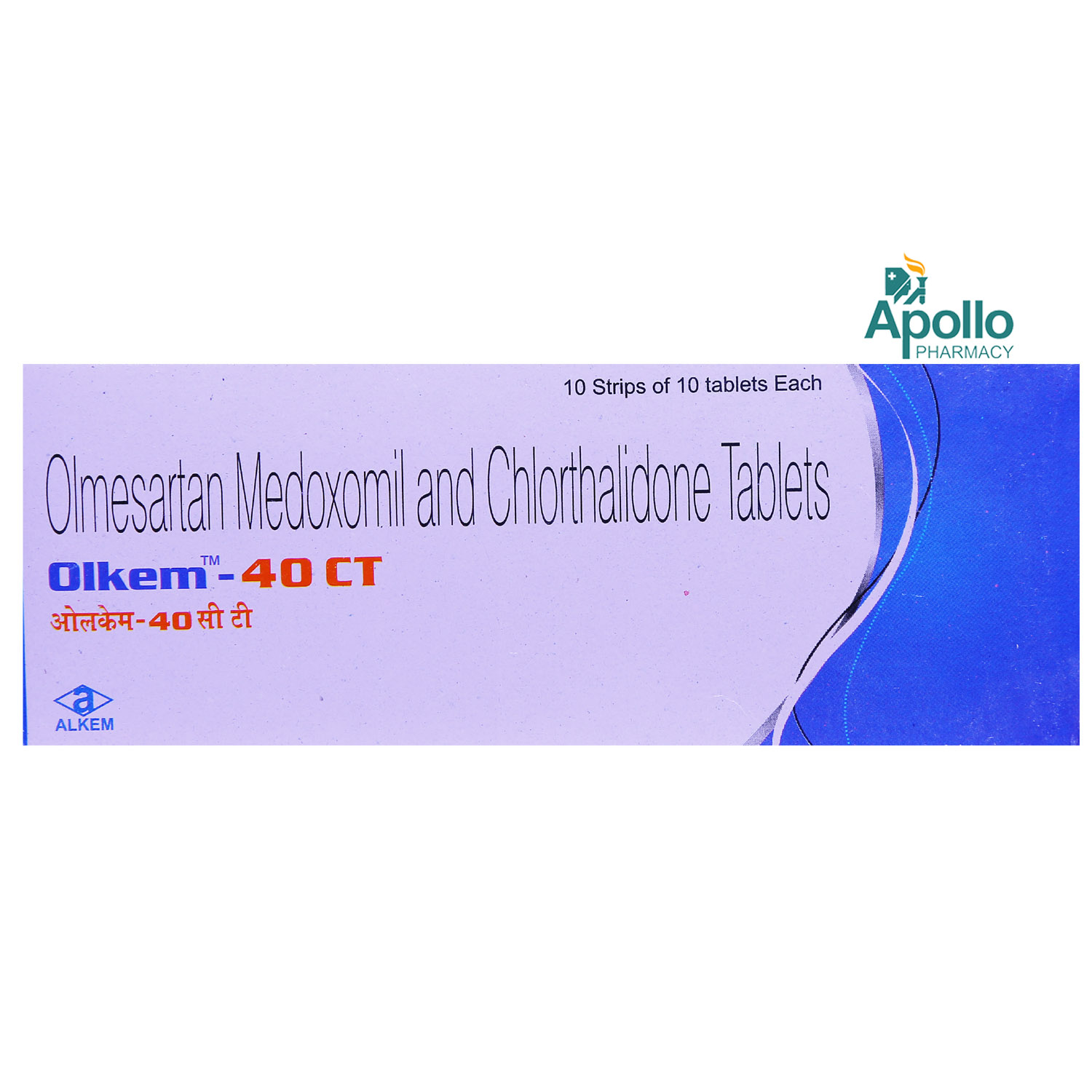 Olkem-40 CT Tablet 10's, Pack of 10 TABLETS Olkem-40 CT Tablet 10's, Pack of 10 TABLETS