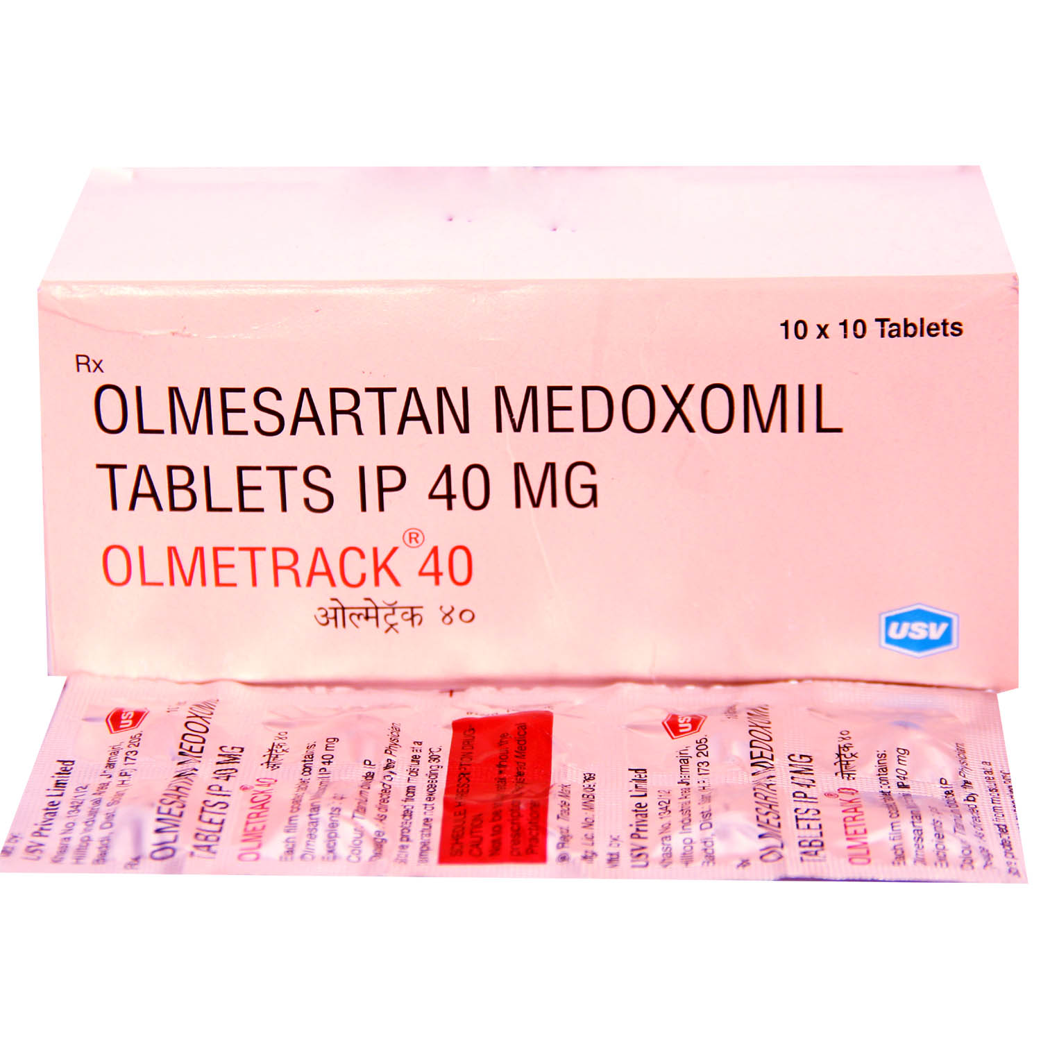Olmetrack 40 Tablet 10's, Pack of 10 TABLETS Olmetrack 40 Tablet 10's, Pack of 10 TABLETS