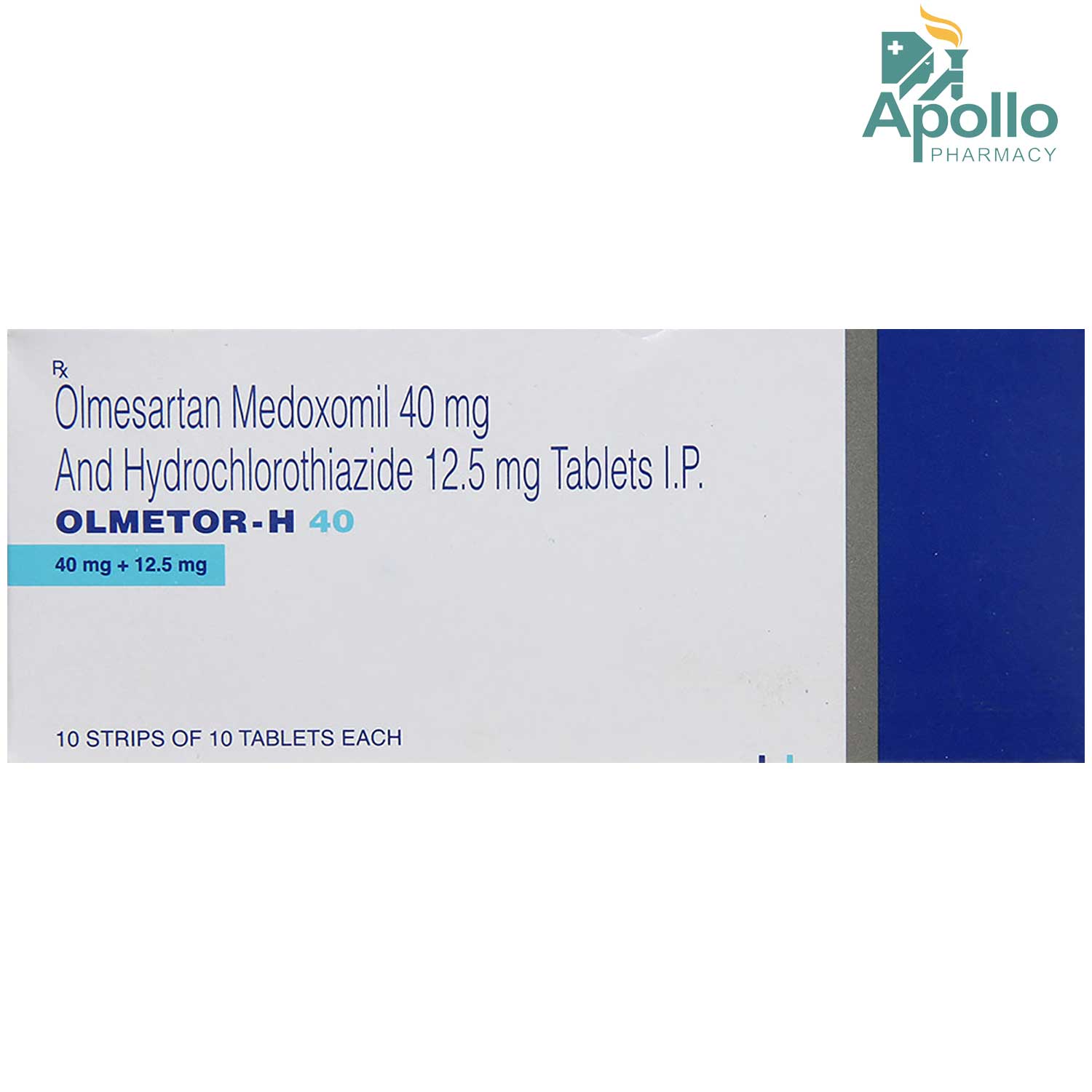 Olmetor-H 40 Tablet 10's, Pack of 10 TABLETS Olmetor-H 40 Tablet 10's, Pack of 10 TABLETS