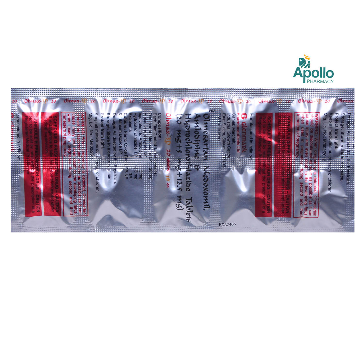 OLMAX 3D 20MG TABLET, Pack of 10 TABLETS OLMAX 3D 20MG TABLET, Pack of 10 TABLETS