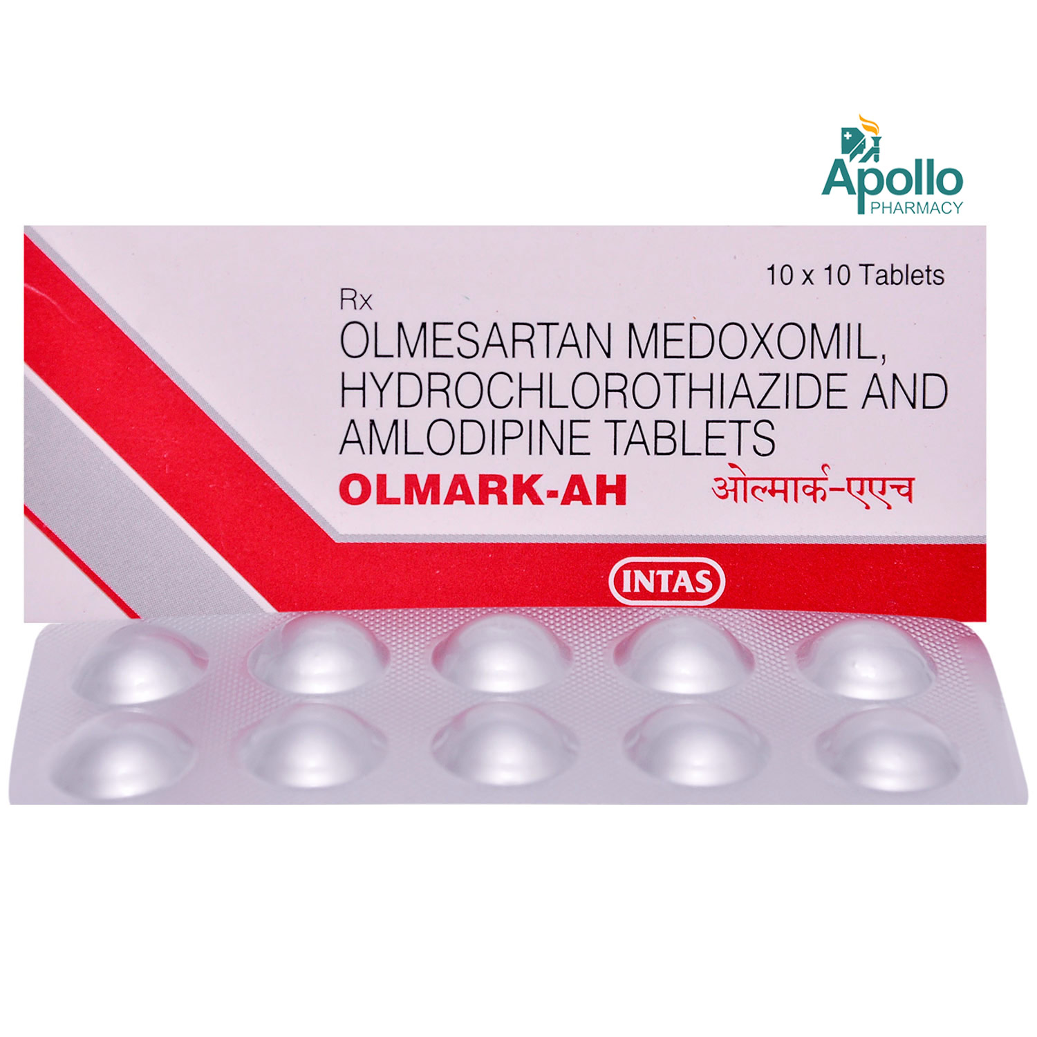Olmark AH Tablet 10's, Pack of 10 TABLETS Olmark AH Tablet 10's, Pack of 10 TABLETS