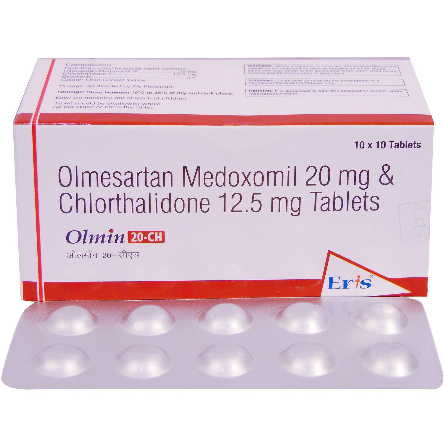 Olmin 20-CH Tablet 10's, Pack of 10 TABLETS Olmin 20-CH Tablet 10's, Pack of 10 TABLETS