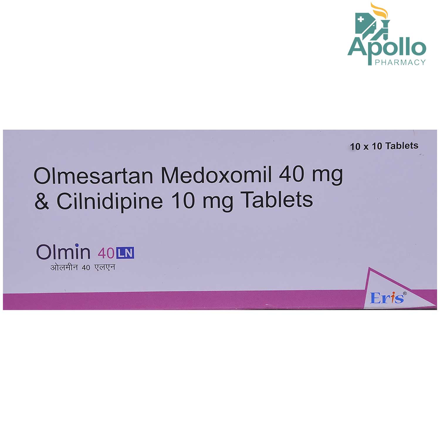 Olmin 40 LN Tablet 10's, Pack of 10 TABLETS Olmin 40 LN Tablet 10's, Pack of 10 TABLETS