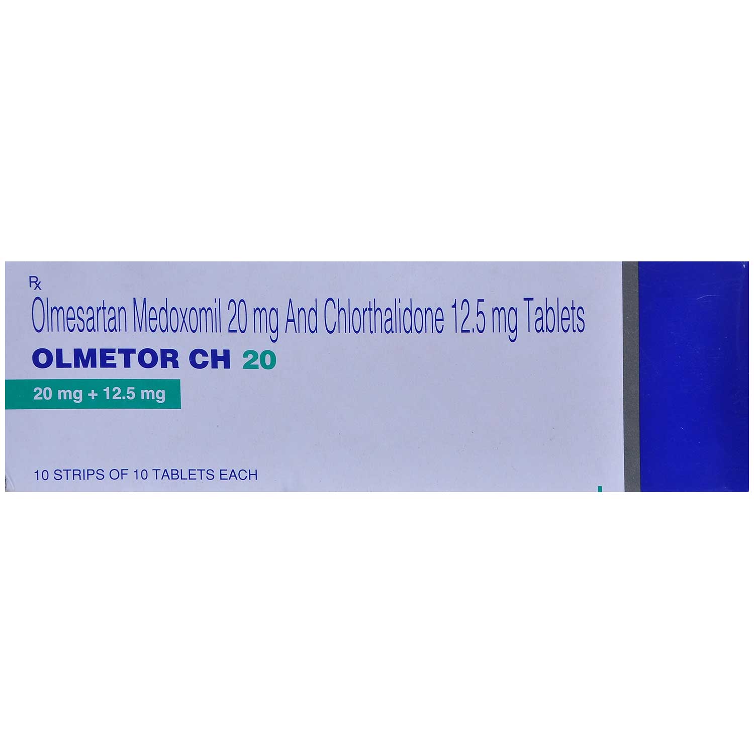 Olmetor CH 20 Tablet 10's, Pack of 10 TABLETS Olmetor CH 20 Tablet 10's, Pack of 10 TABLETS