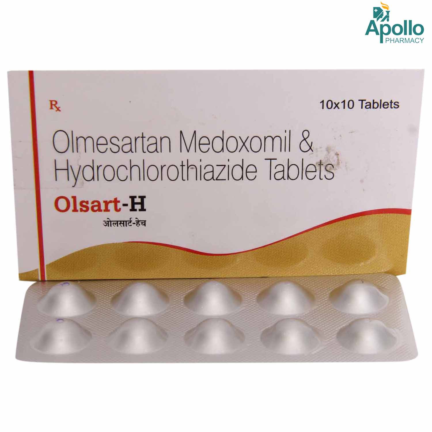 Olsart-H 40 mg Tablet 10's, Pack of 10 TabletS Olsart-H 40 mg Tablet 10's, Pack of 10 TabletS