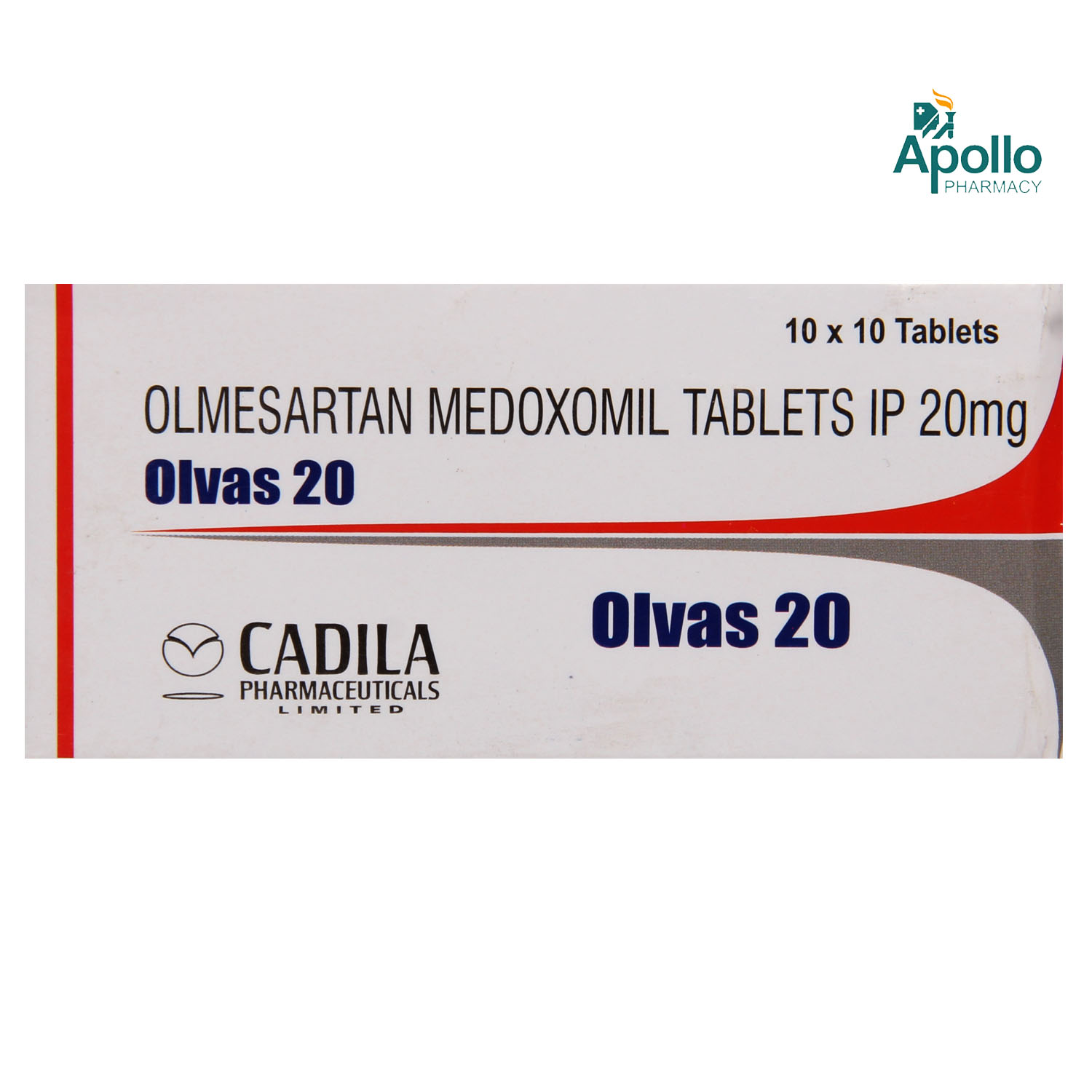 Olvas 20 Tablet 10's, Pack of 10 TABLETS Olvas 20 Tablet 10's, Pack of 10 TABLETS
