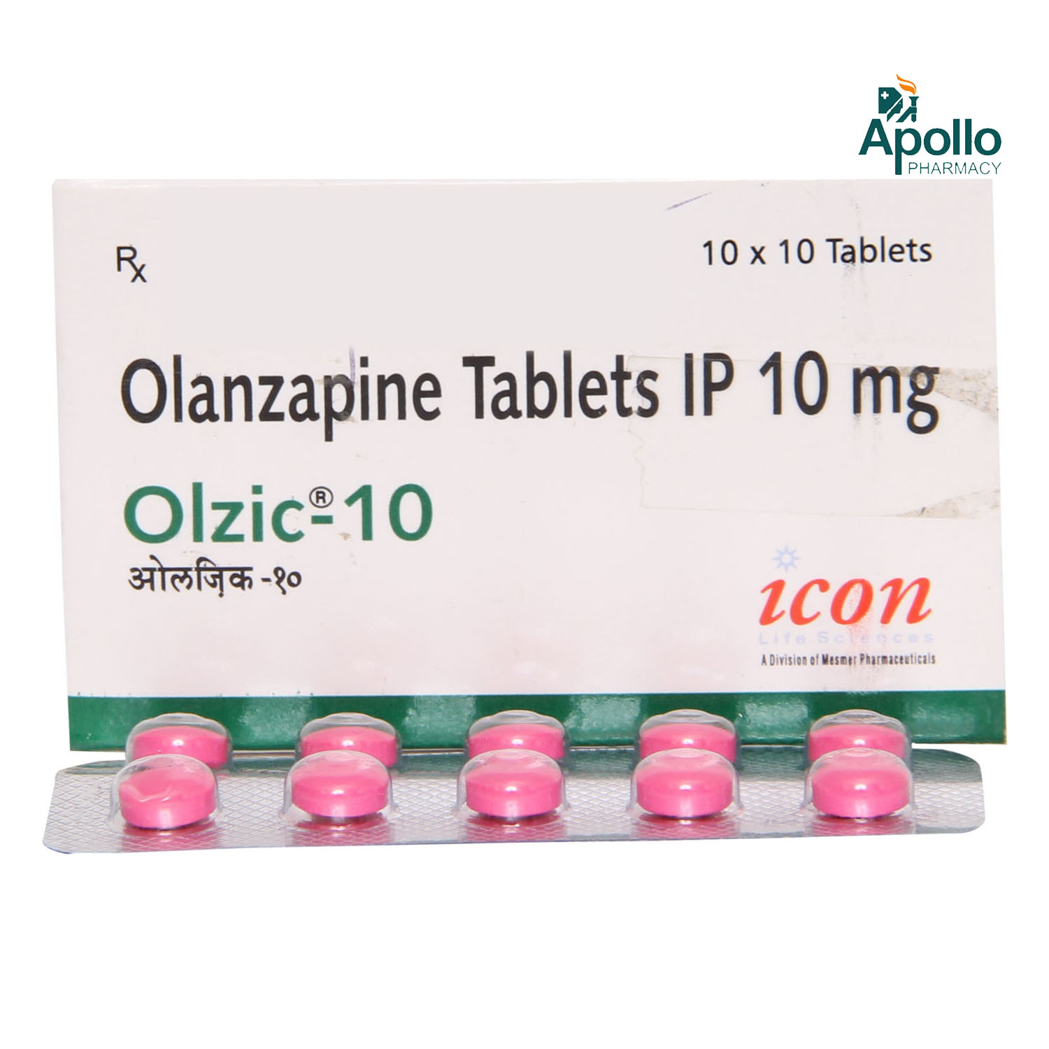 OLZIC 10MG TABLET, Pack of 10 TABLETS OLZIC 10MG TABLET, Pack of 10 TABLETS