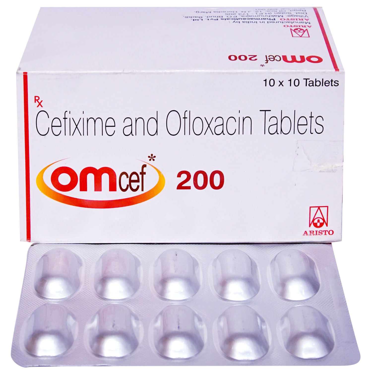 Omcef 200 Tablet 10's, Pack of 10 TABLETS Omcef 200 Tablet 10's, Pack of 10 TABLETS