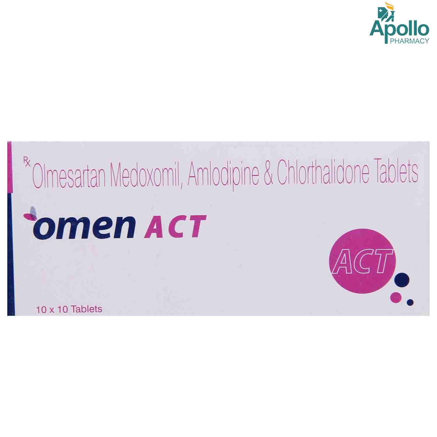 Buy Omen Act Tablet 10's Online