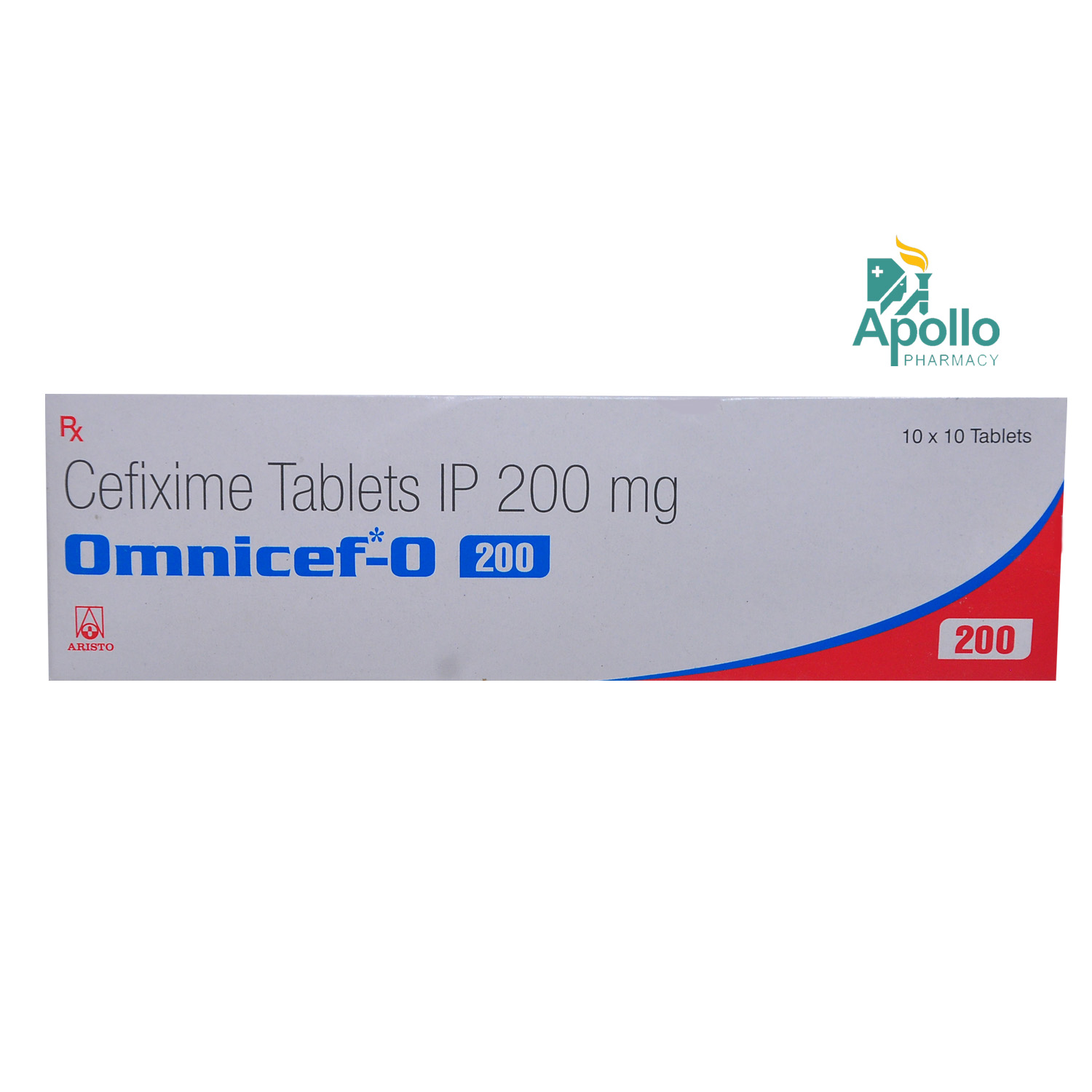 Omnicef O 200 Tablet 10's, Pack of 10 TABLETS Omnicef O 200 Tablet 10's, Pack of 10 TABLETS