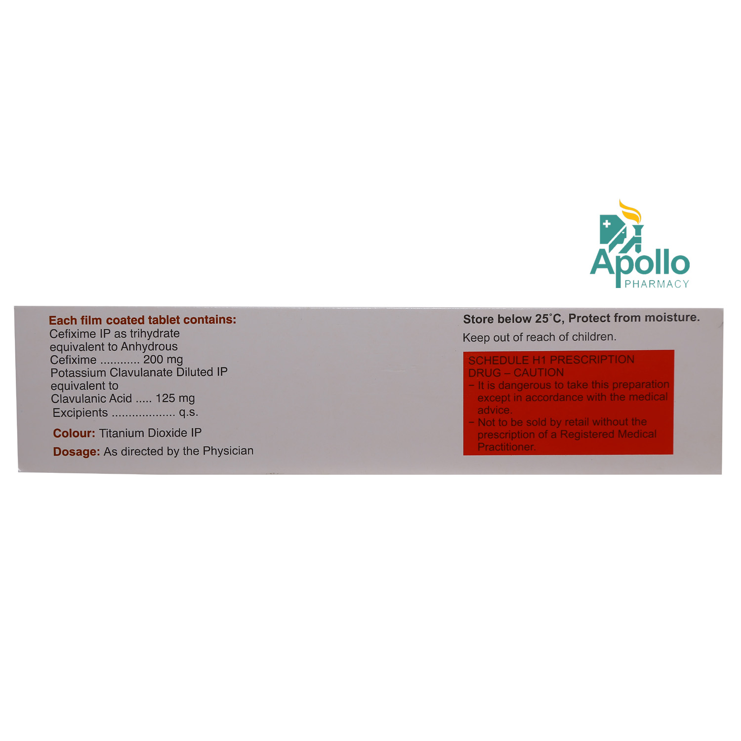 OMNIX CV 200MG TABLET, Pack of 10 TABLETS OMNIX CV 200MG TABLET, Pack of 10 TABLETS