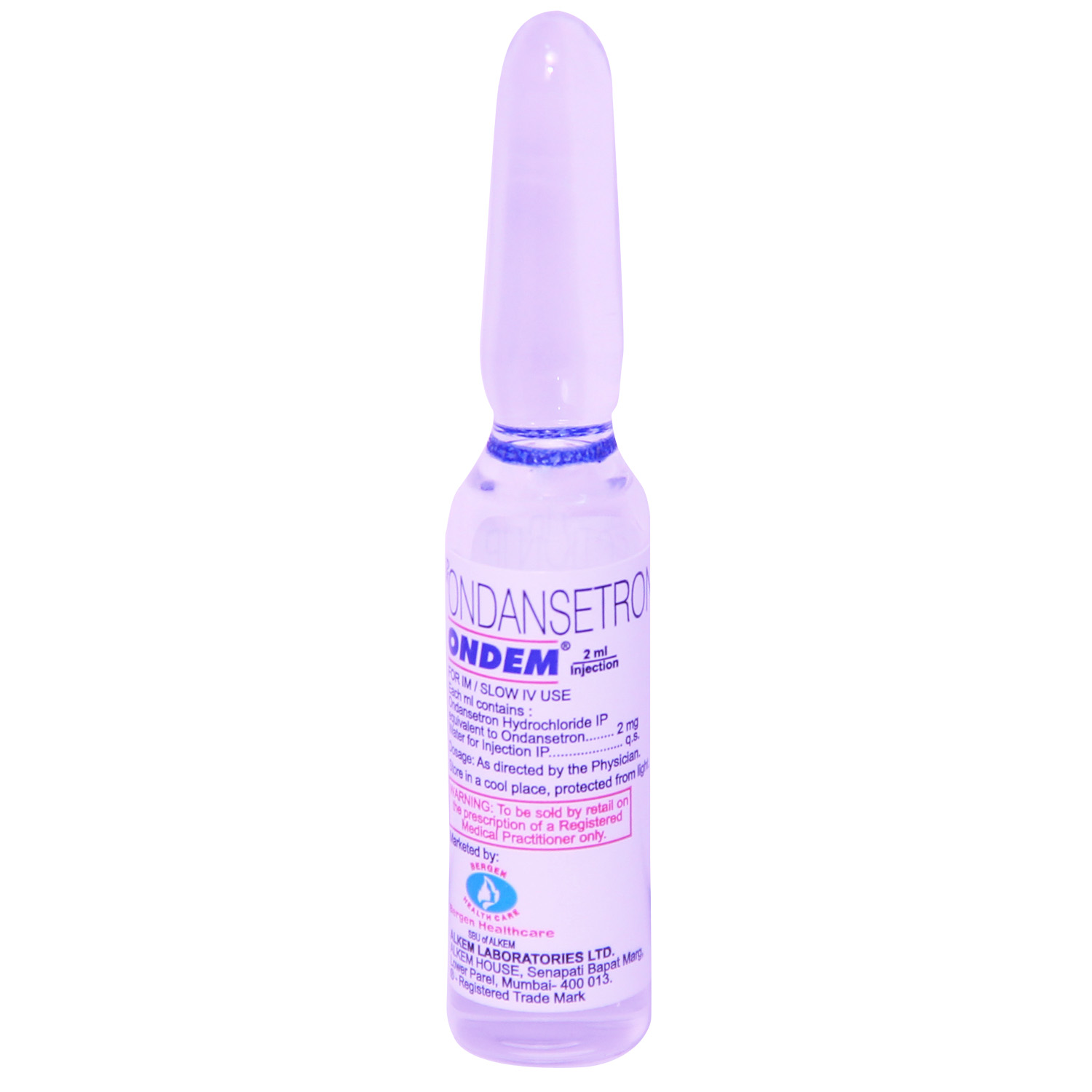 Ondem Injection 10 x 2 ml , Pack of 10 INJECTIONS Ondem Injection 10 x 2 ml , Pack of 10 INJECTIONS