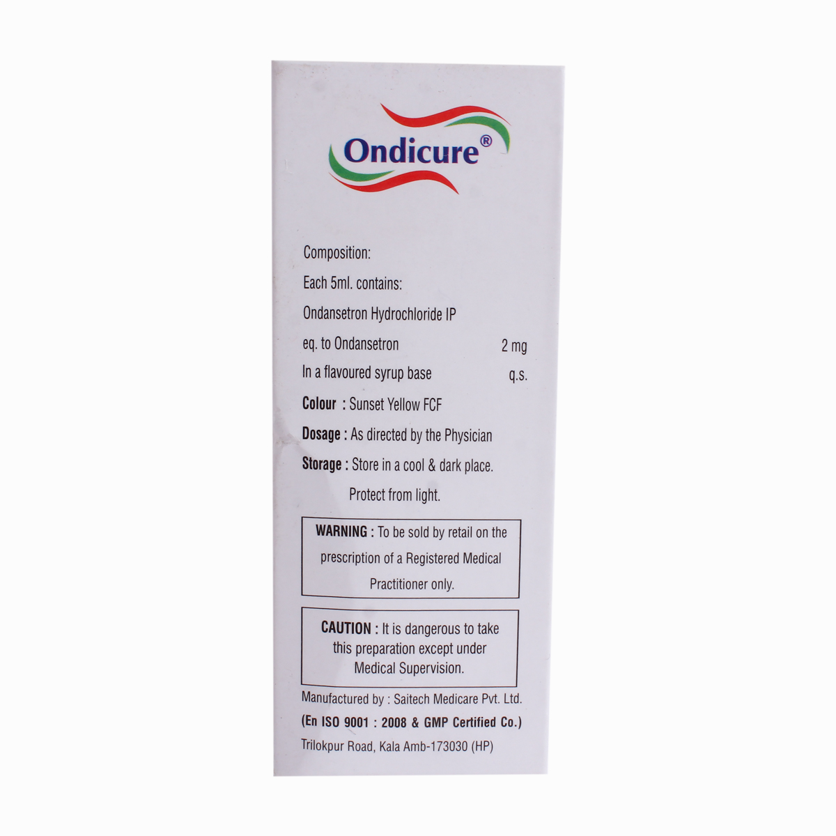 Ondicure Syrup 30 ml, Pack of 1 Liquid Ondicure Syrup 30 ml, Pack of 1 Liquid