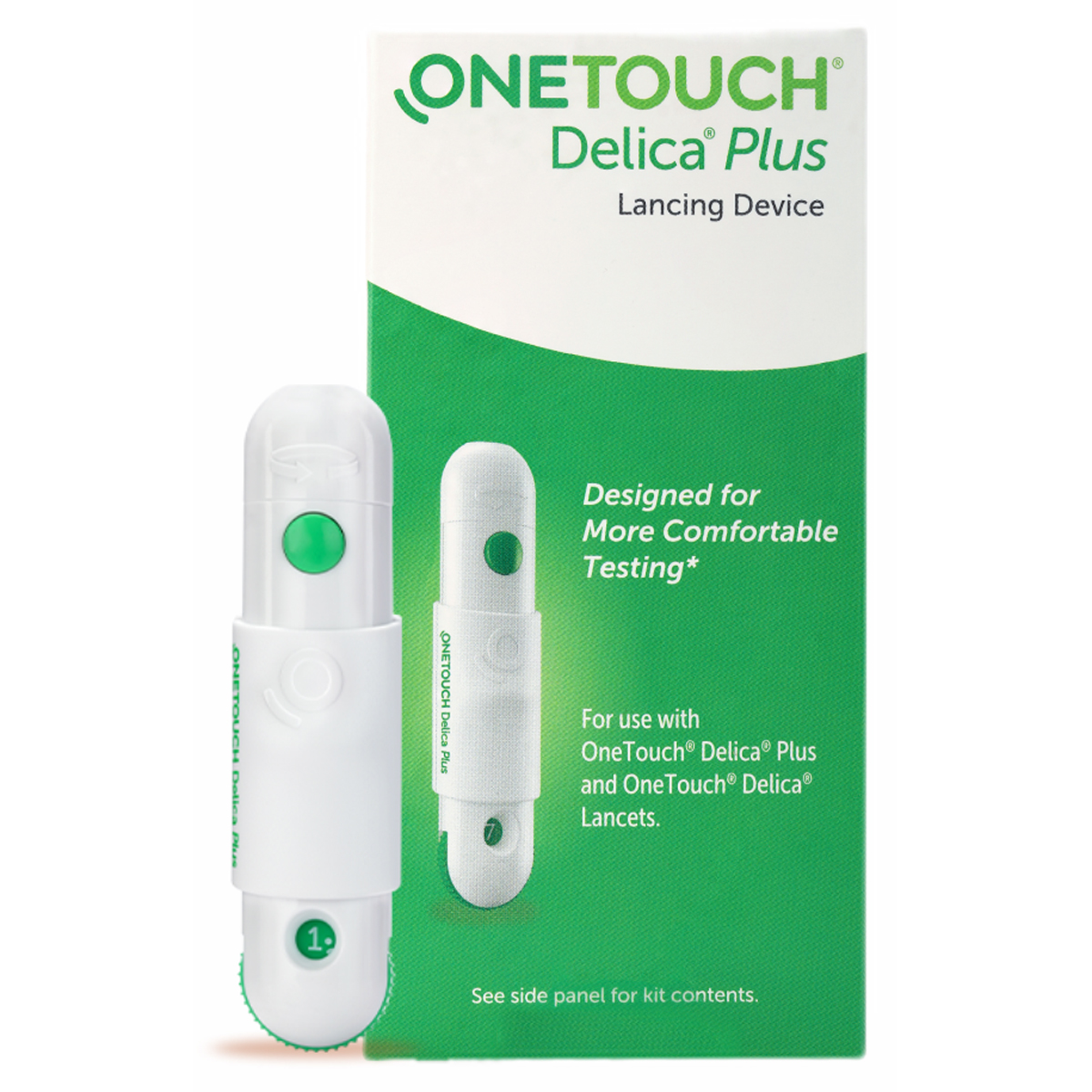 OneTouch Delica Plus Lancing Device, 1 Count, Pack of 1 OneTouch Delica Plus Lancing Device, 1 Count, Pack of 1
