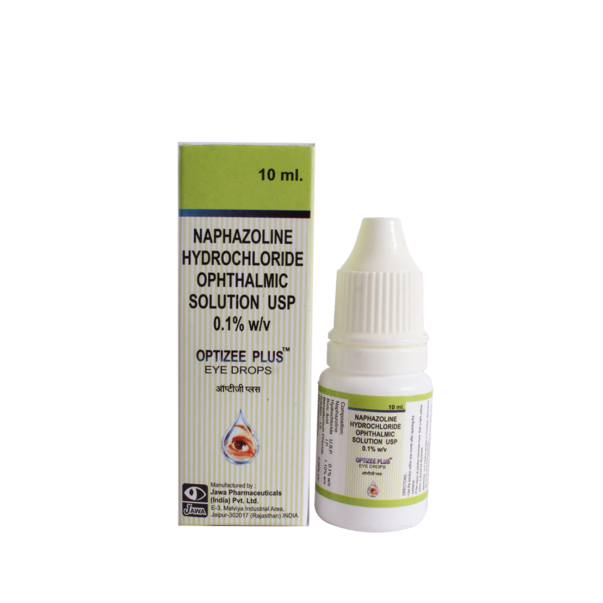 Buy Optizee Plus Eye Drops 10 ml Online