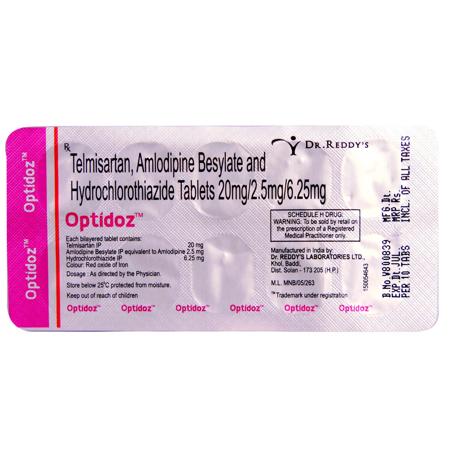 Optidoz Tablet 10's, Pack of 10 Optidoz Tablet 10's, Pack of 10