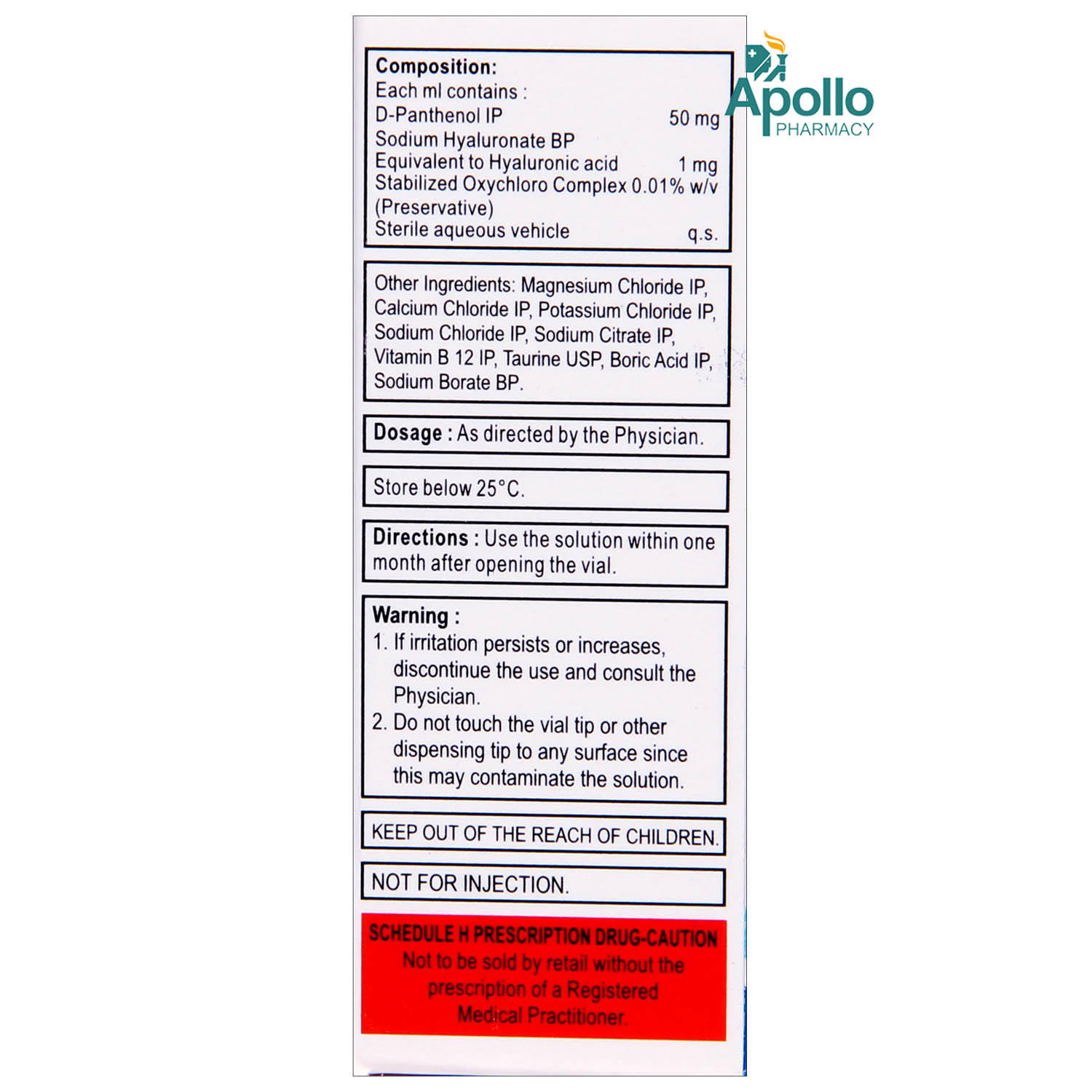 OPTIDEW EYE DROPS 10ML, Pack of 1 EYE DROPS OPTIDEW EYE DROPS 10ML, Pack of 1 EYE DROPS