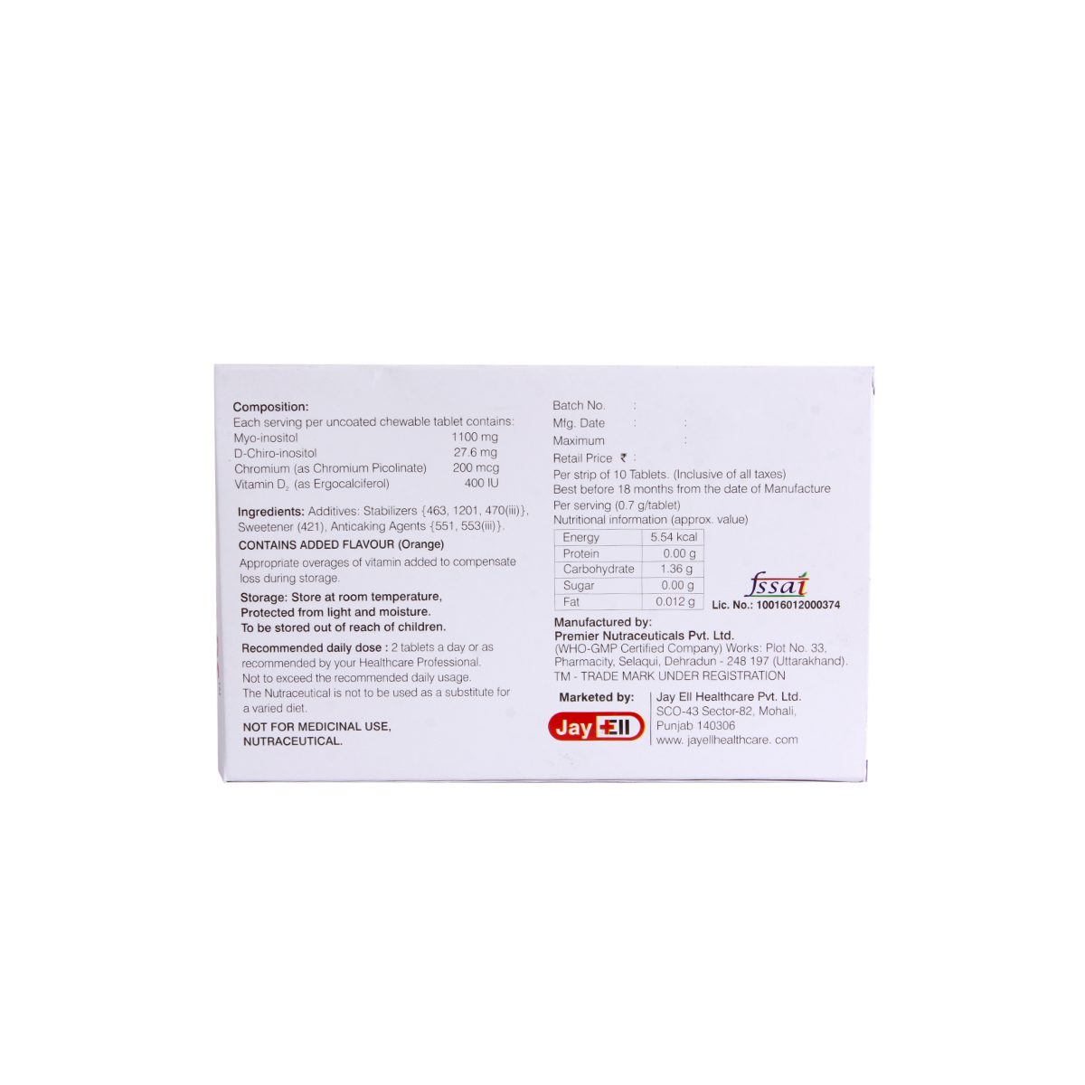 Optimoz DS Tablet 10's, Pack of 10 TabletS Optimoz DS Tablet 10's, Pack of 10 TabletS