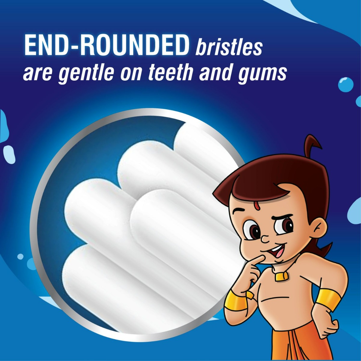 Oral-B Kids Chhota Bheem Toothbrush, 3 Count, Pack of 1 Oral-B Kids Chhota Bheem Toothbrush, 3 Count, Pack of 1