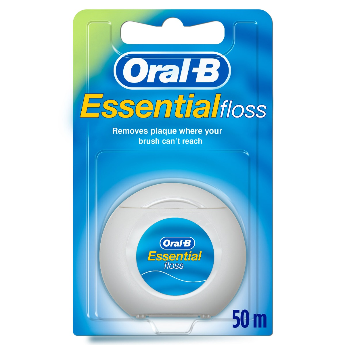 Oral-B Essential Mint Flavour Dental Floss, 50 m, Pack of 1 Oral-B Essential Mint Flavour Dental Floss, 50 m, Pack of 1