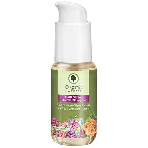 Organic Harvest Dandruff Free Hair Oil, 60 ml, Pack of 1 Organic Harvest Dandruff Free Hair Oil, 60 ml, Pack of 1